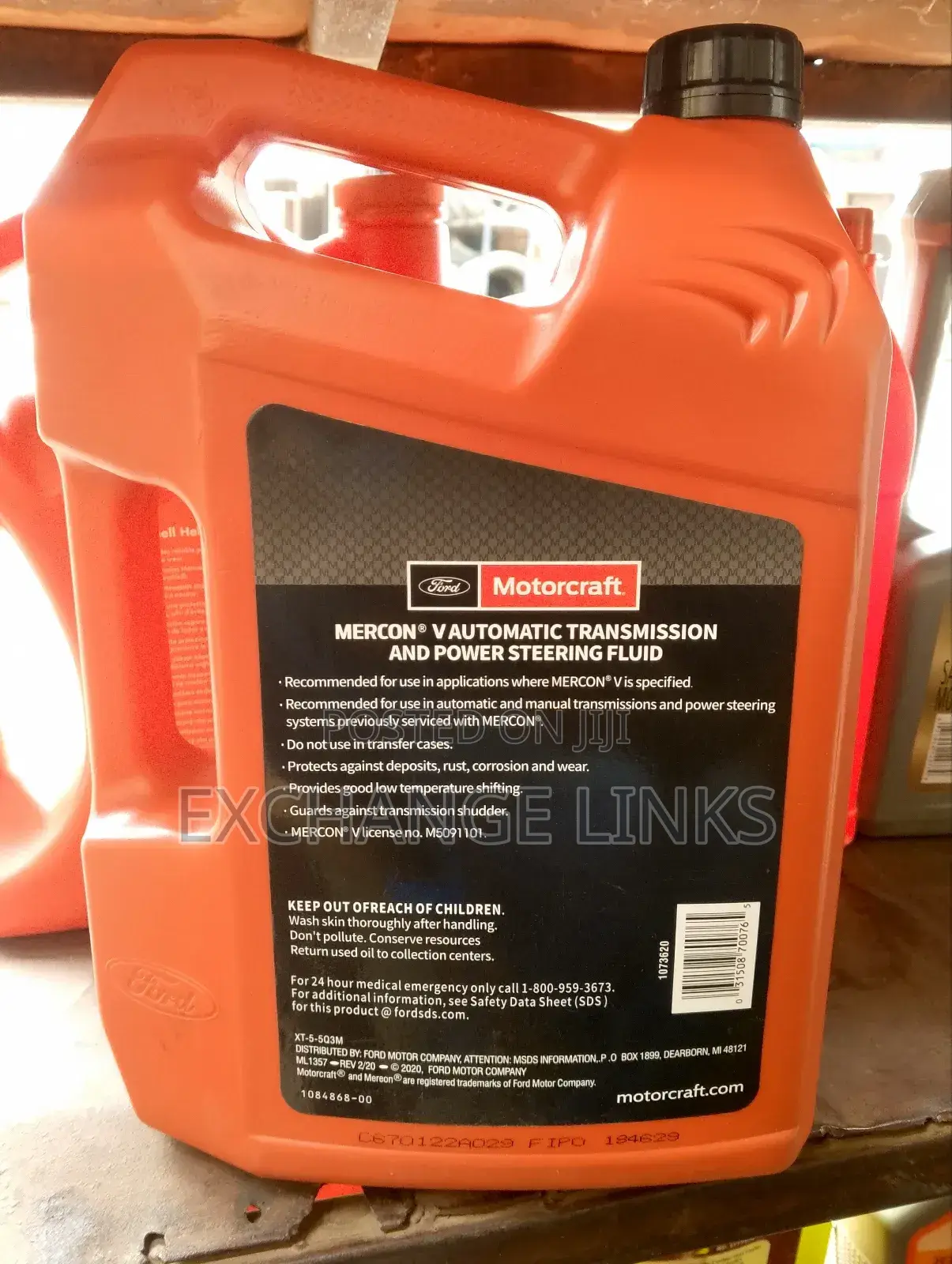 Motorcraft Mercon v Automatic Transmission and Power Steering Fluid