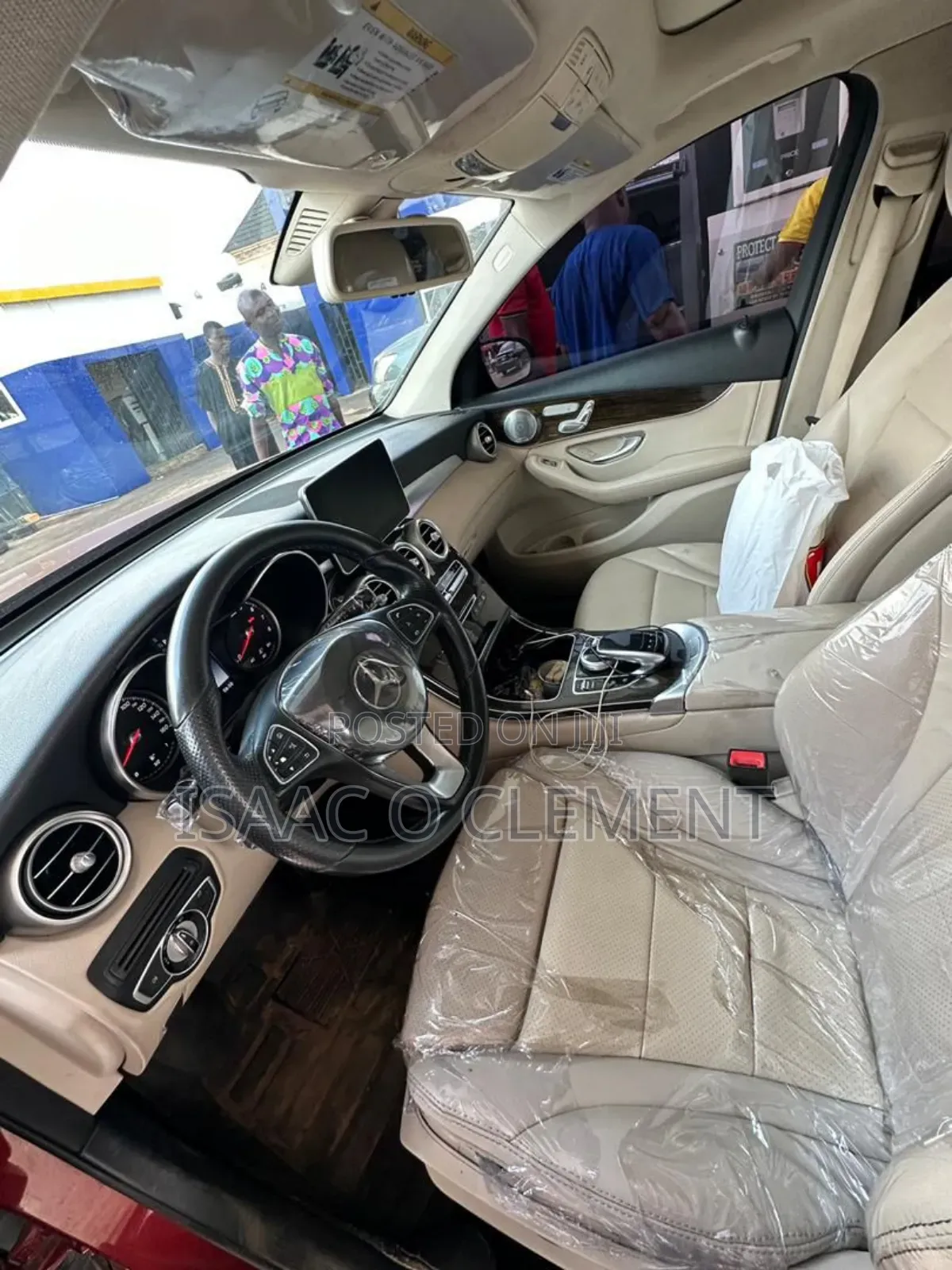 Mercedes-Benz GLC-Class 2017 Red