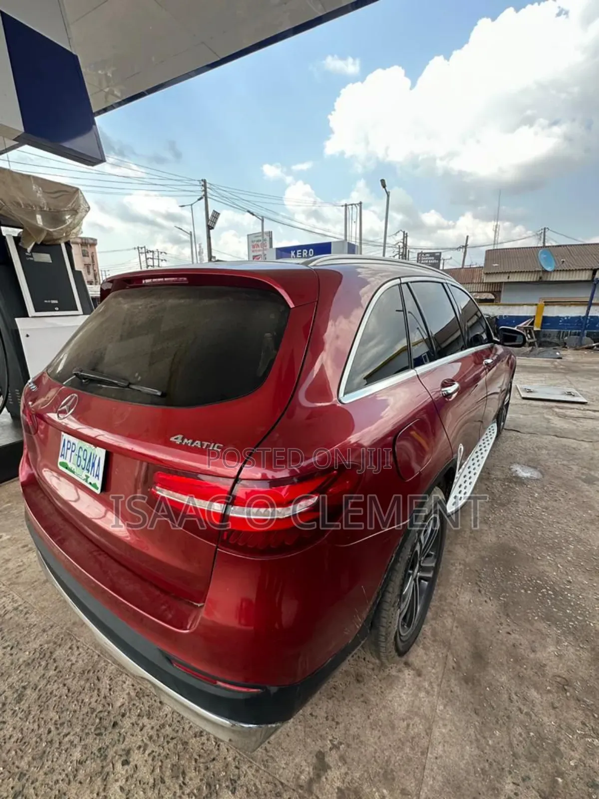 Mercedes-Benz GLC-Class 2017 Red
