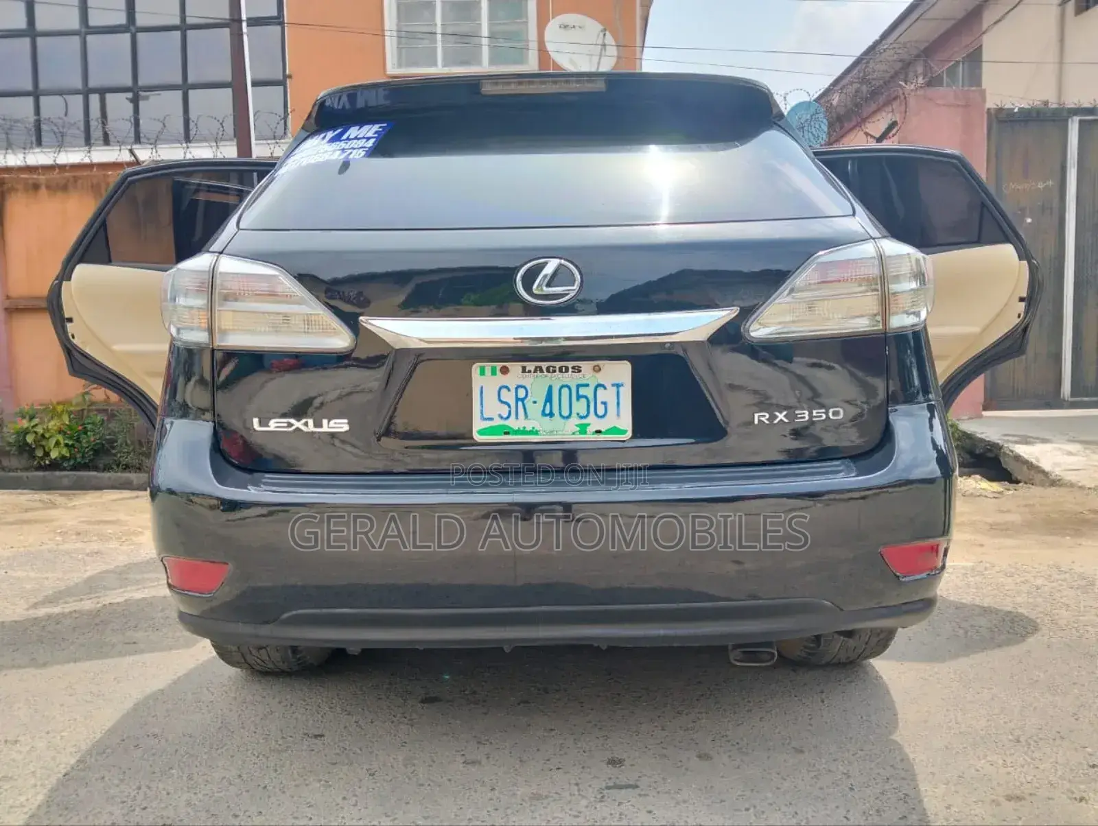 Lexus RX 350 FWD 2012 Black