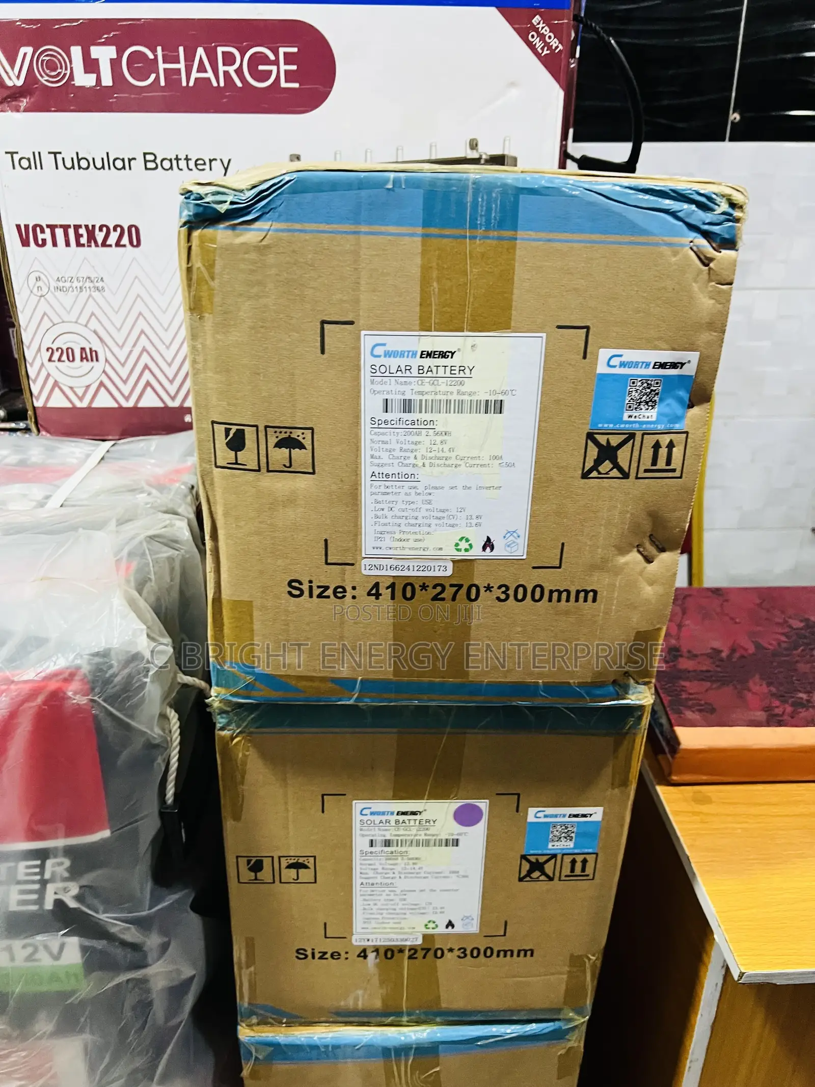 2.5kwh 12v C Worth Energy Lithium Battery