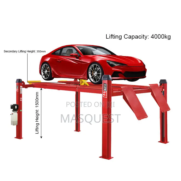 Gatmatic Lt-440wz 4-Post One Cylinder Hydraulic Parking Lift
