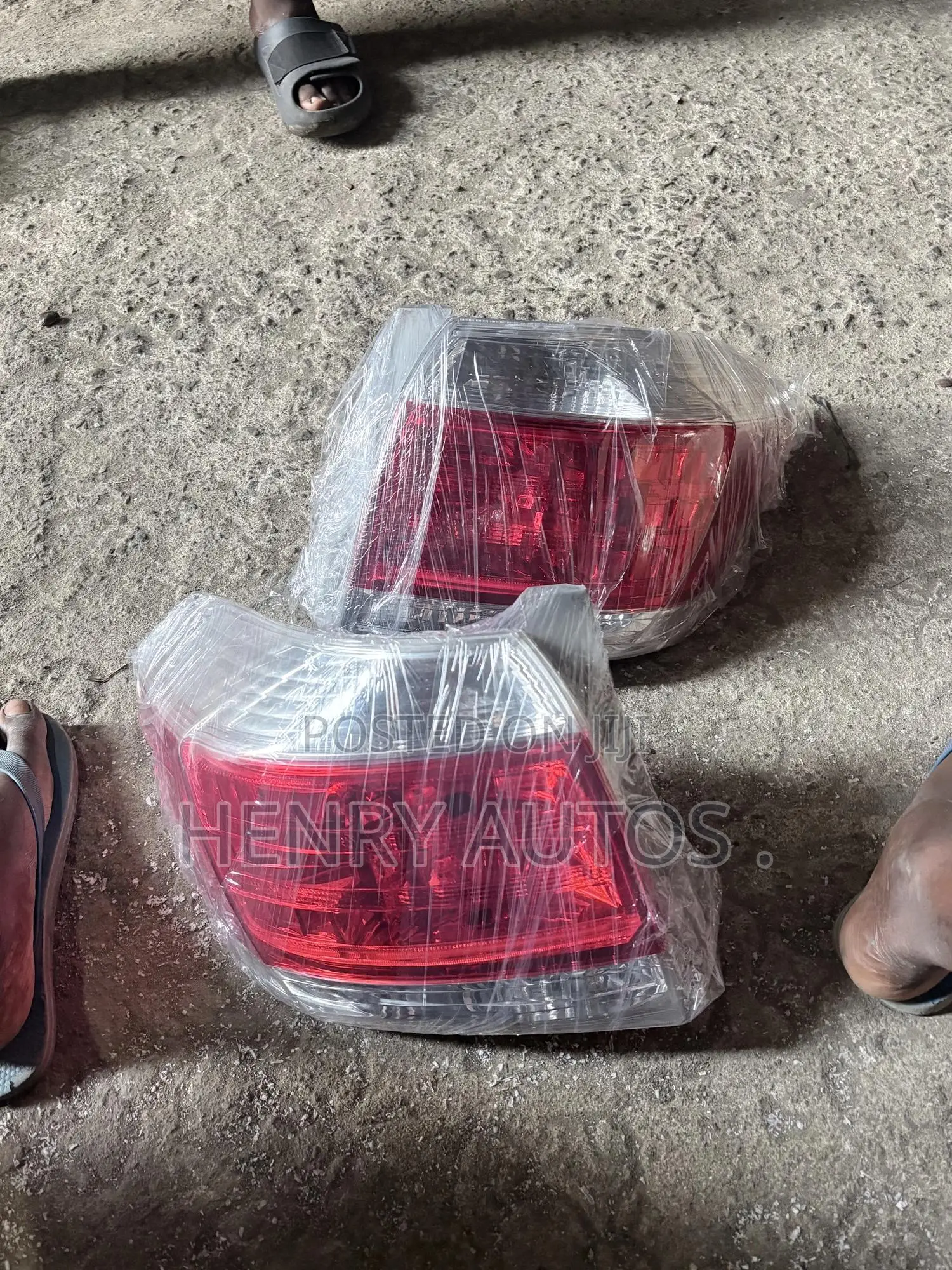 Set Taillights Highlander 2012