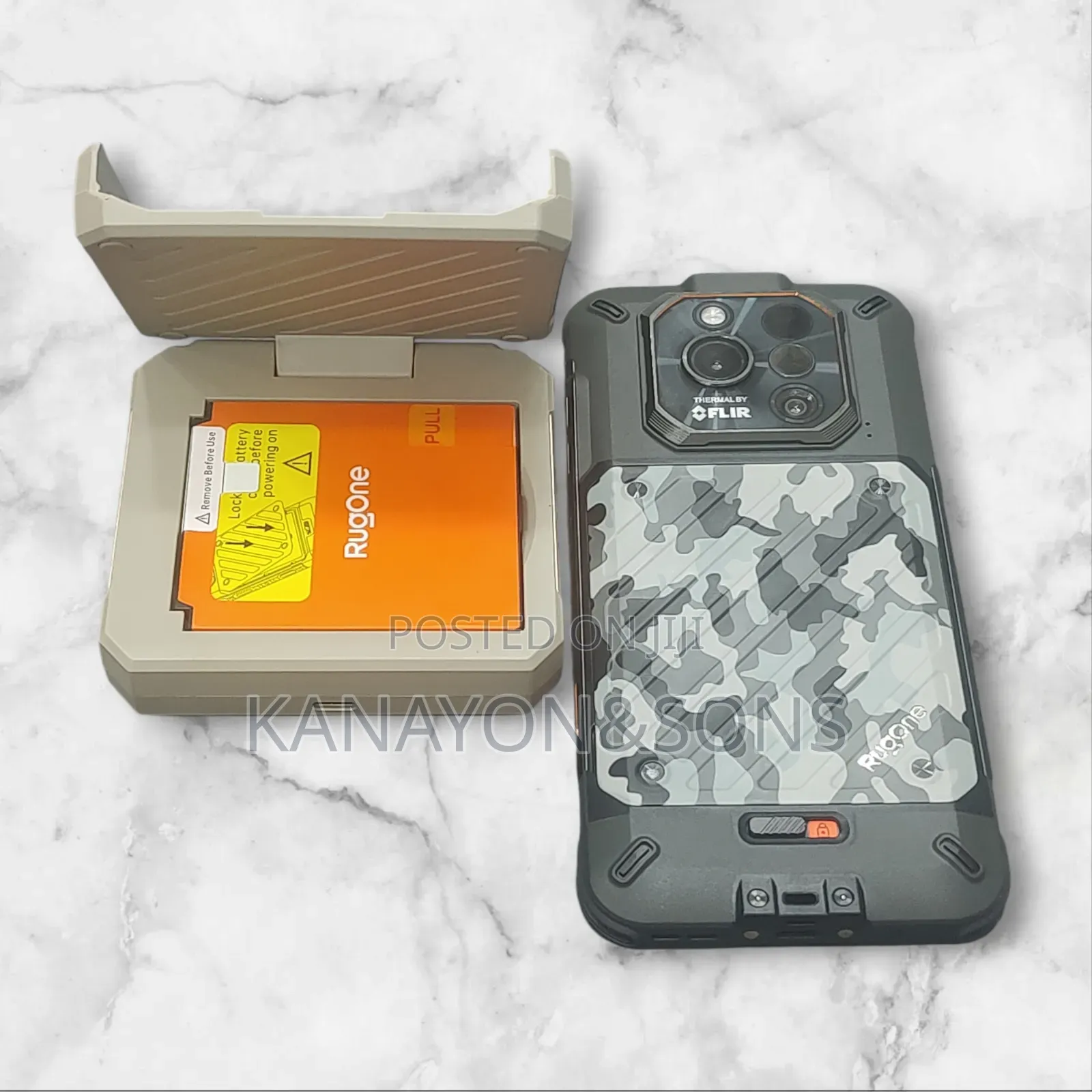 New Rugone Rugone Xever 7 Pro 5G 512 GB Black