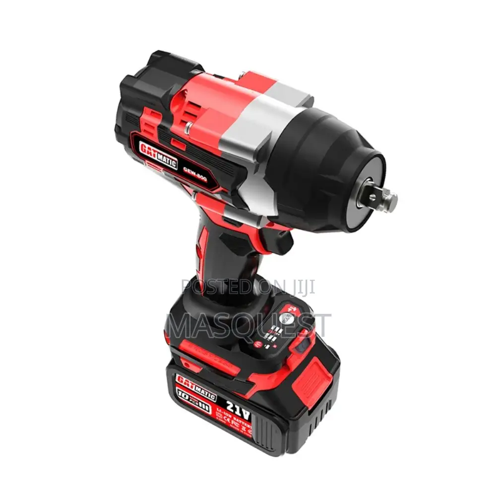 Gatmatic Gew-800 Brushless Electric Impact Wrench Battery Wrench