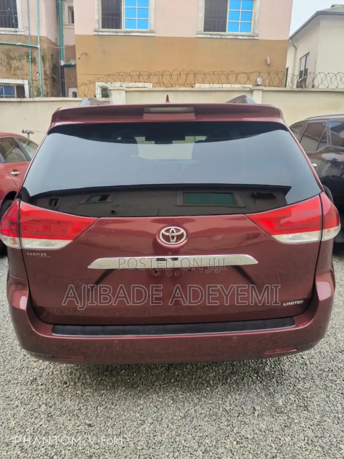 Toyota Sienna XLE 7 Passenger Mobility 2011 Red