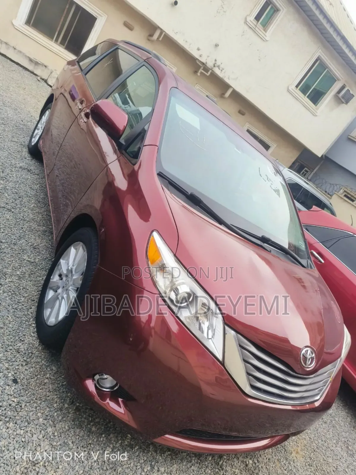 Toyota Sienna XLE 7 Passenger Mobility 2011 Red