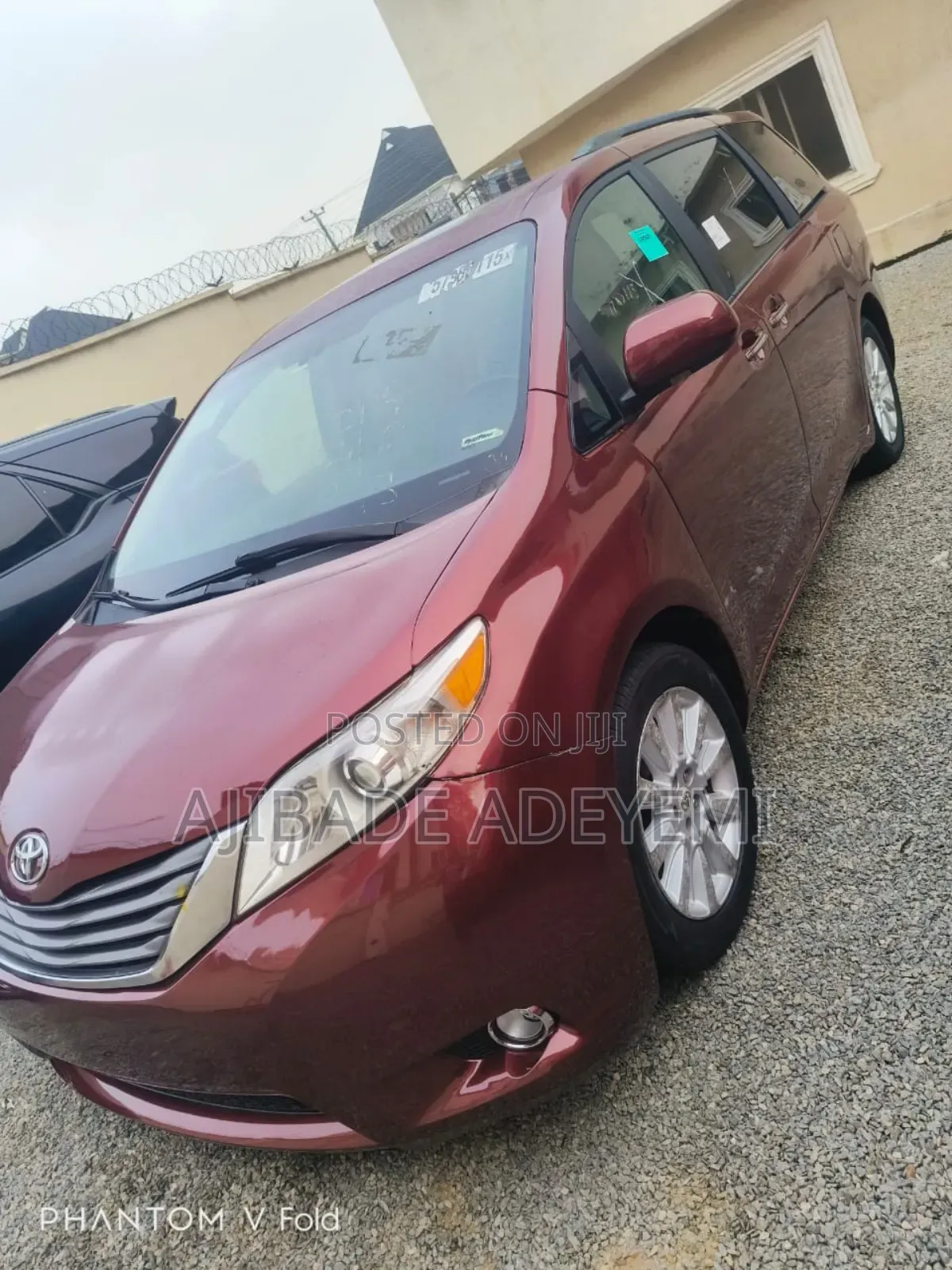 Toyota Sienna XLE 7 Passenger Mobility 2011 Red