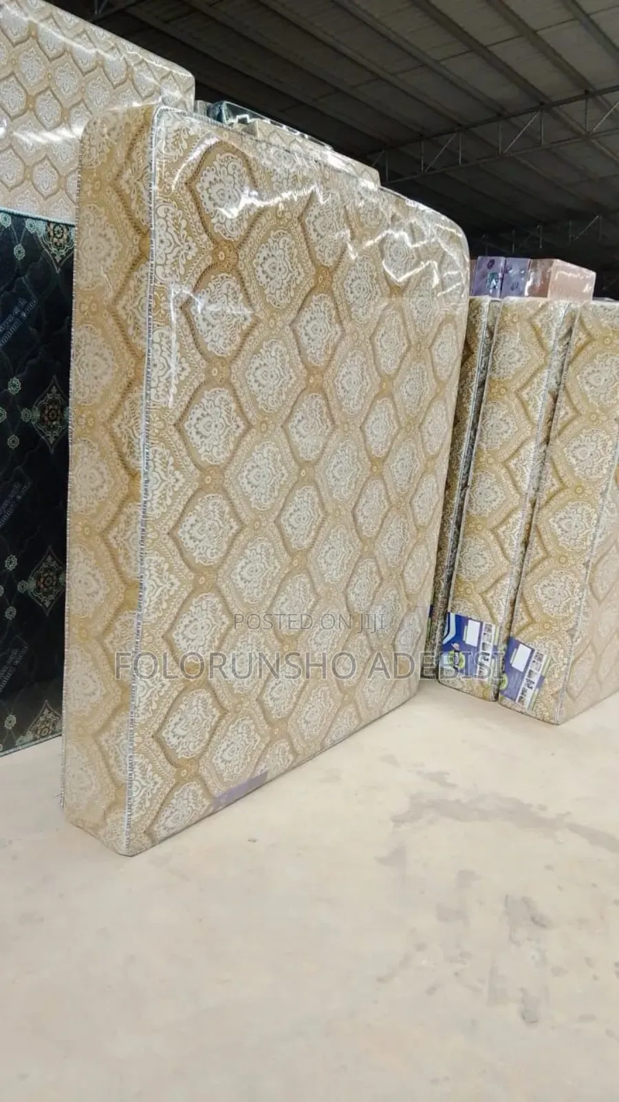6 by 6 by 12 Semi Orthopedic Mattress