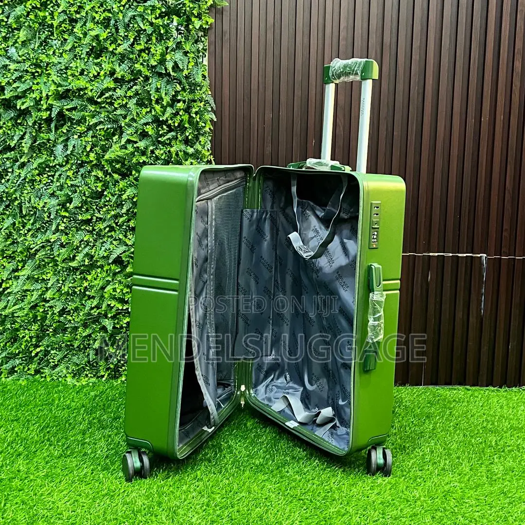 Stylish 4-in-1 Green Travel Suitcase Set With Wheels