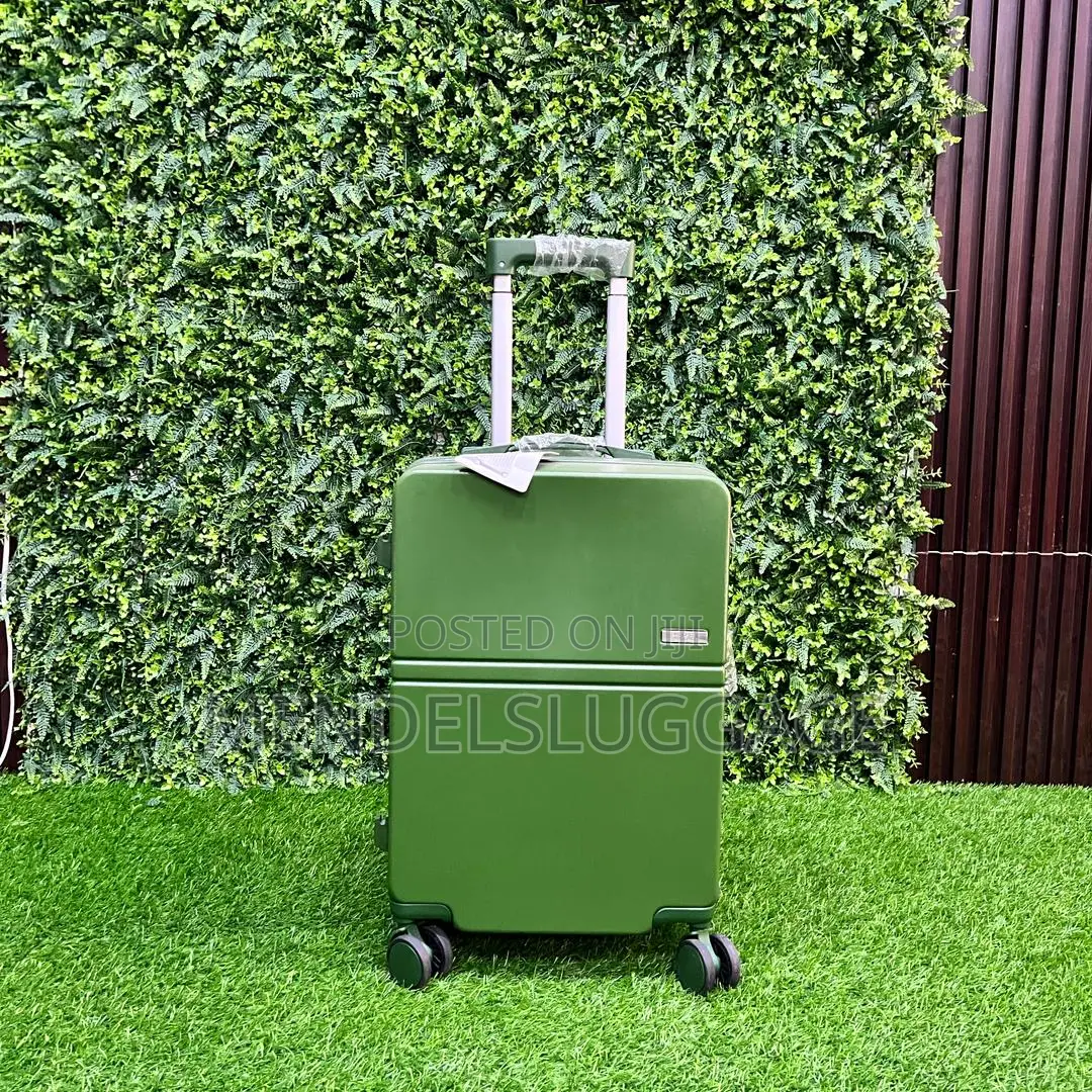 Stylish 4-in-1 Green Travel Suitcase Set With Wheels