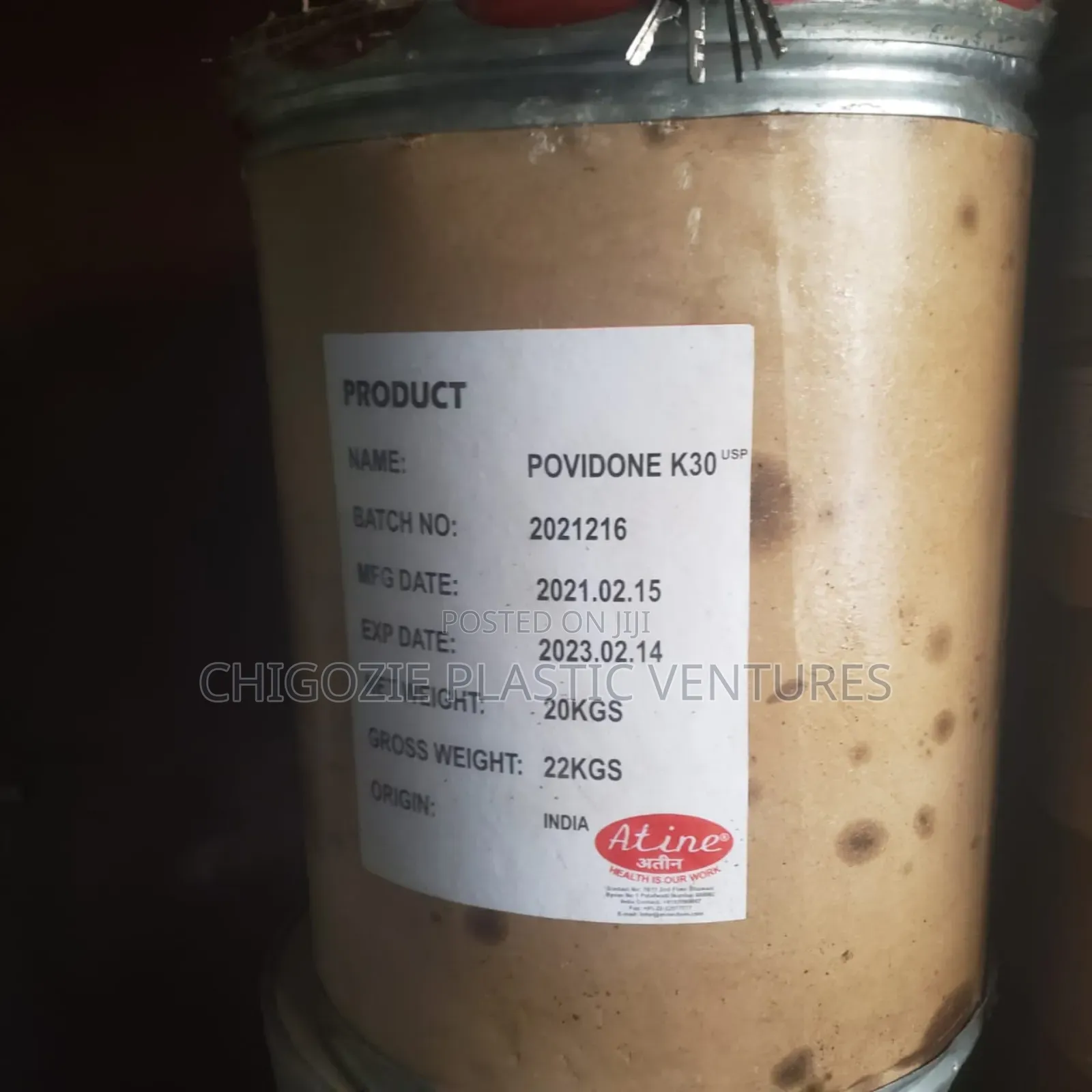 Povidone Chemical