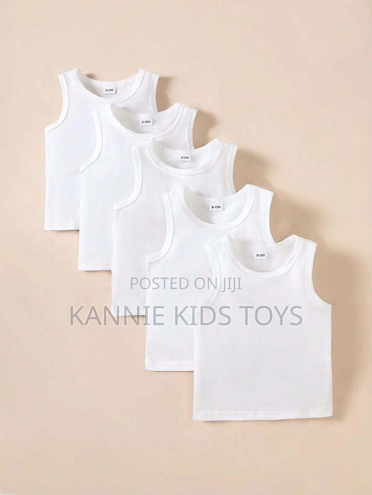 Boys /Girls White Singlet