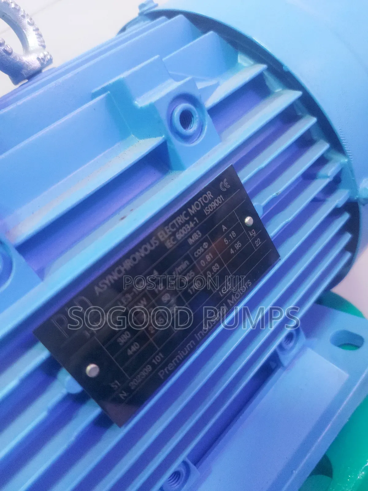 Pid Asynchronous Electric Motor 2.2kw/3hp 3~380v