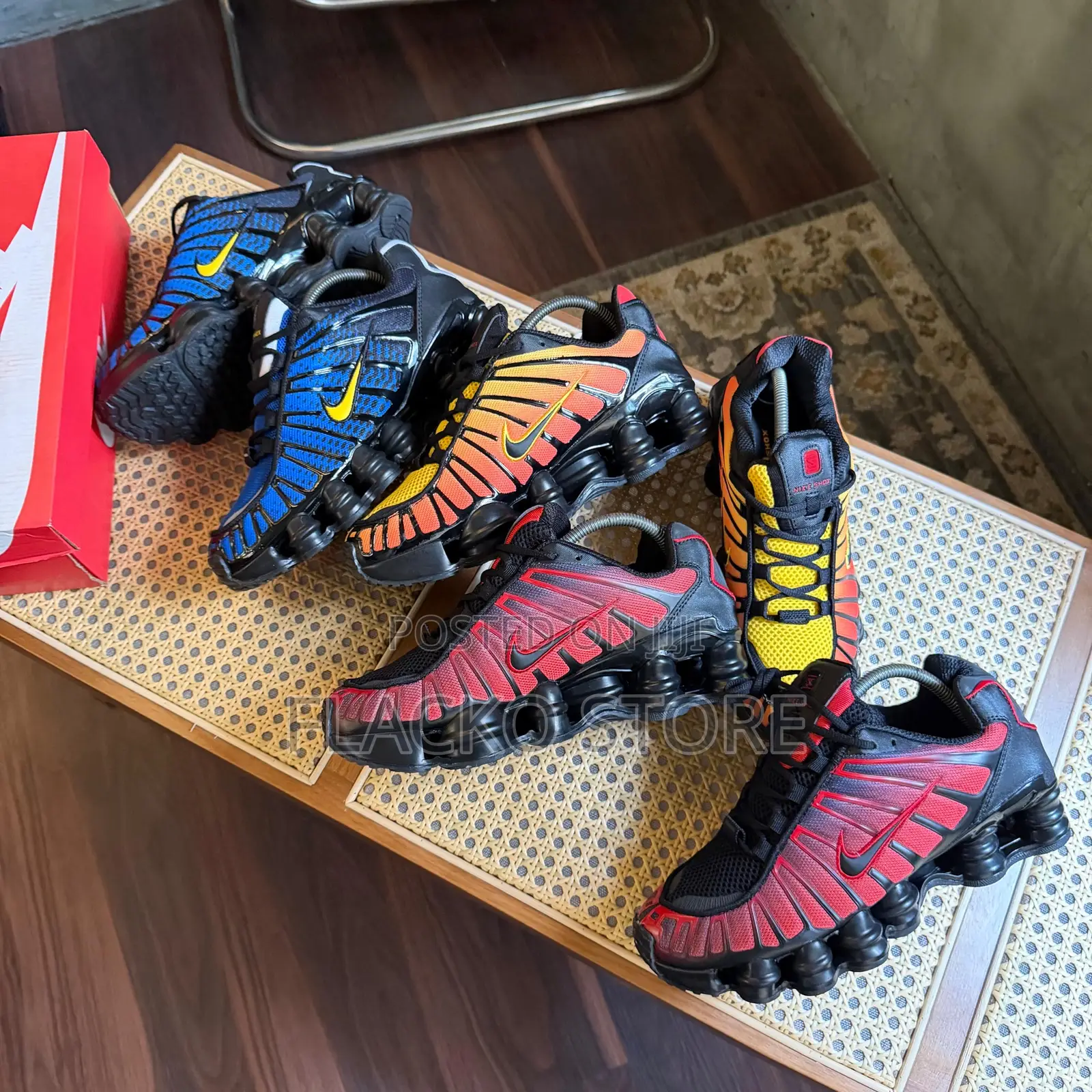 Original Nike Shox Tl Cameleon Heat Reactive Sneakers