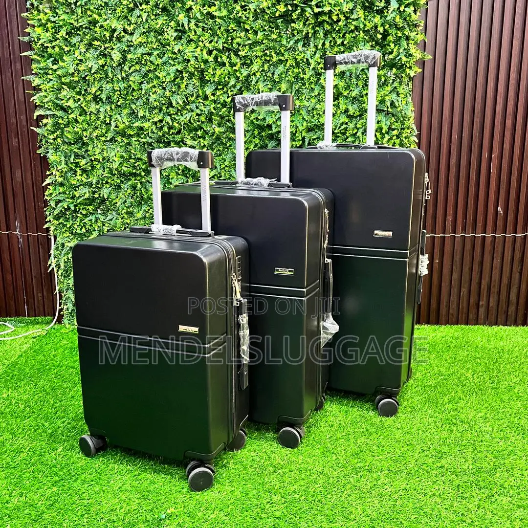 4-in-1 Black Strong Luggage Collection