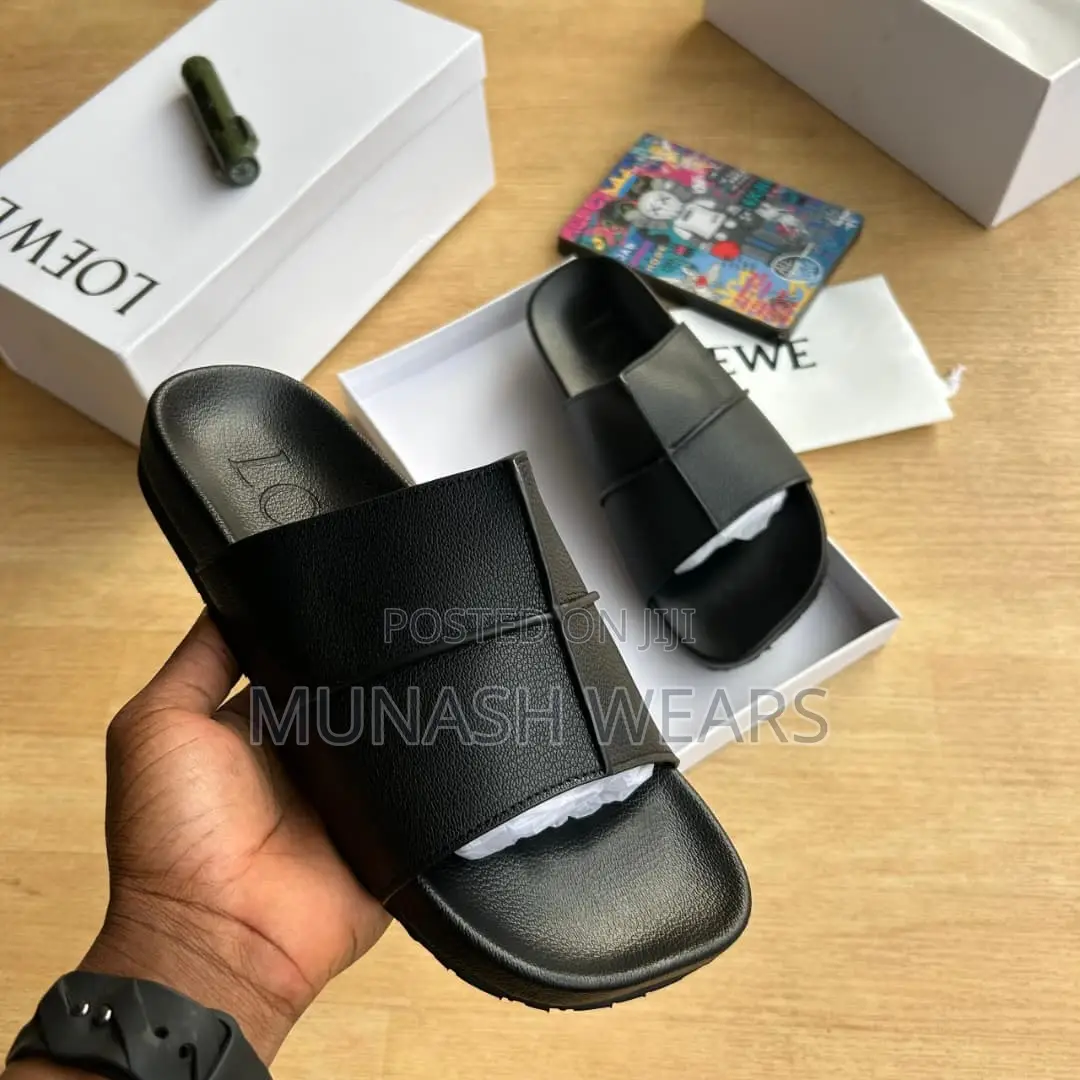 Loewe Leather Slipers For Men 40-46