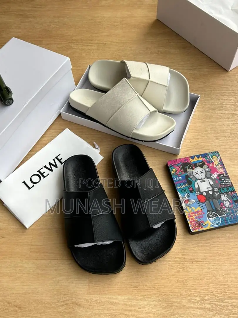 Loewe Leather Slipers For Men 40-46
