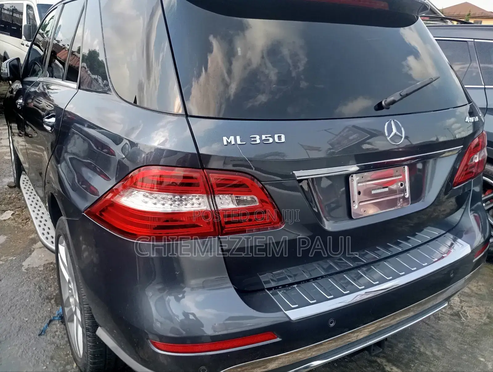 Mercedes-Benz M Class ML350 4MATIC 4dr SUV AWD (3.5L 6cyl 7A) 2015 Gray