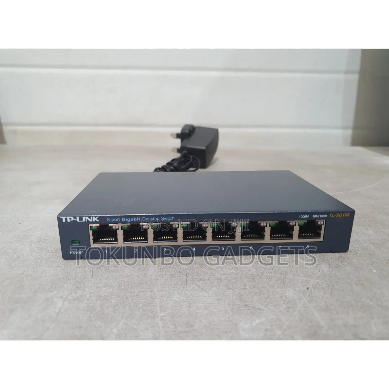 Tp-Link Tl-Sg108 Network Switch Unmanaged L2 Gigabit Ethernet
