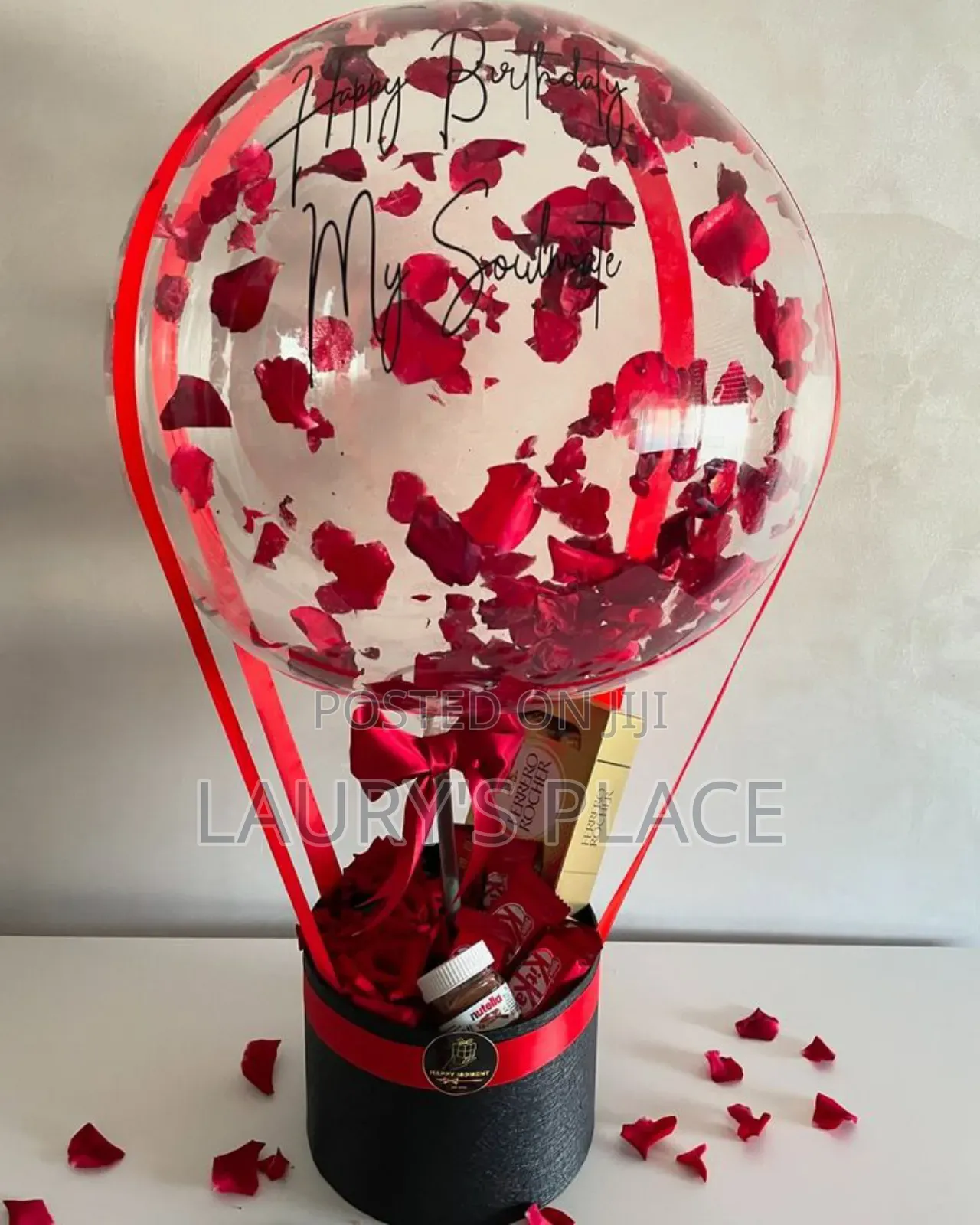 Beautiful Valentine Hot Air Balloon