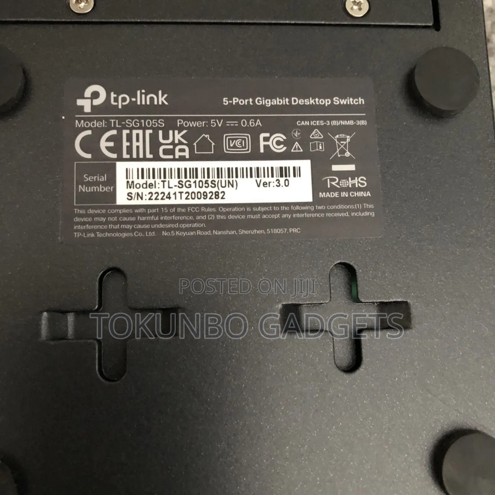 Tp-Link Tl-Sg105s 5 Port Gigabit Switch