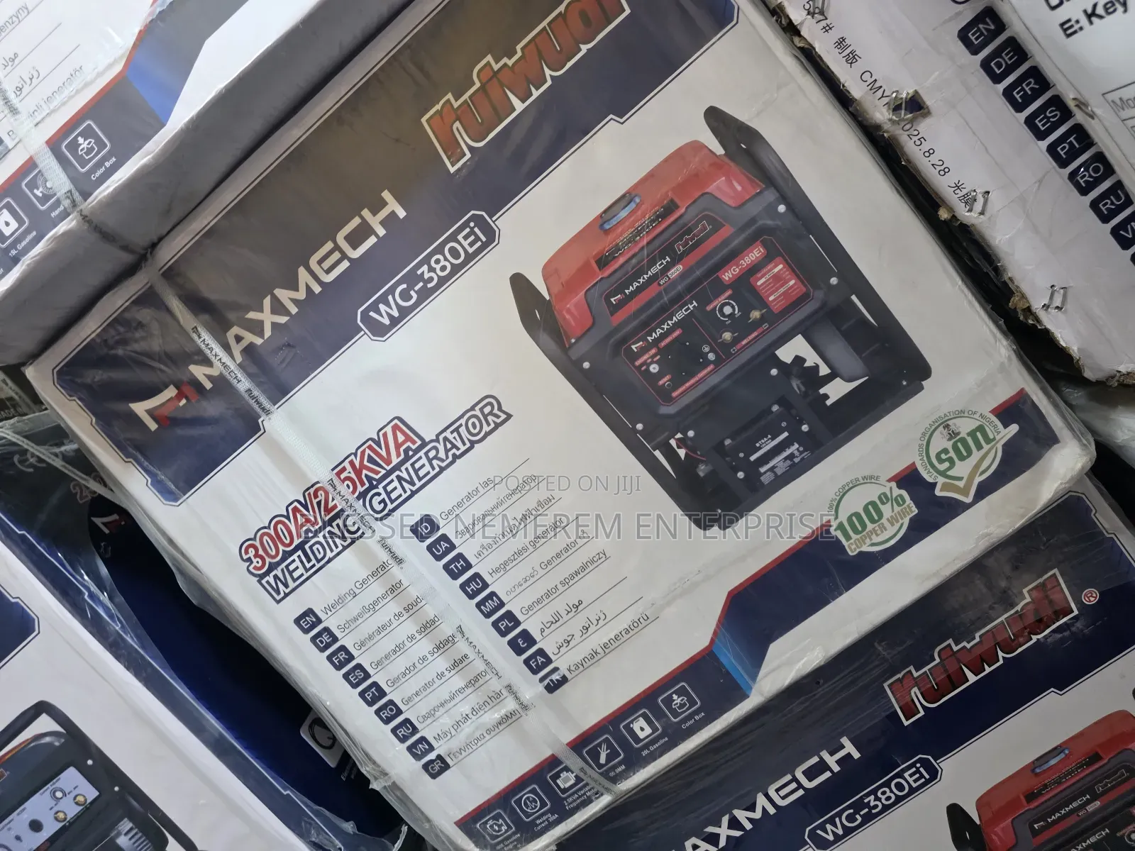 Wg-380ei(300a) Maxmech Welding Machine Inverter Petrol Gen
