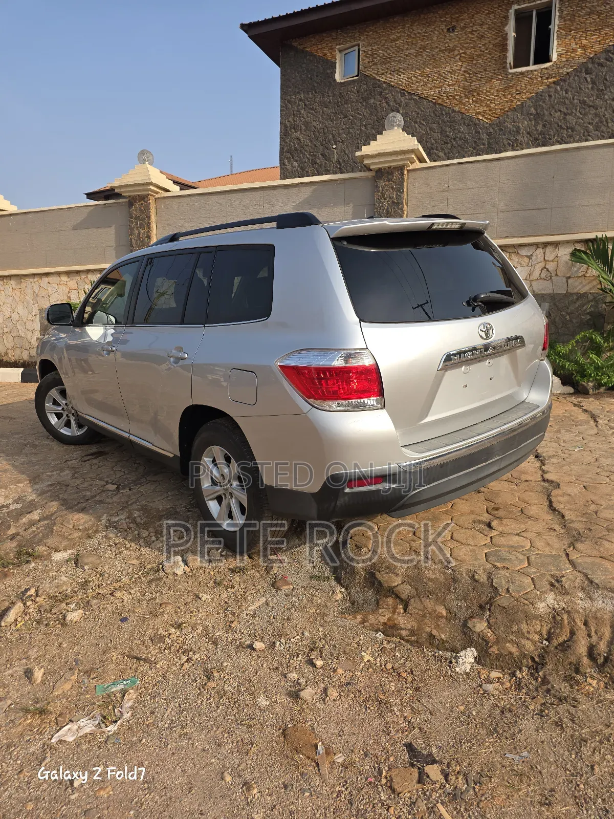 Toyota Highlander 2011 Silver