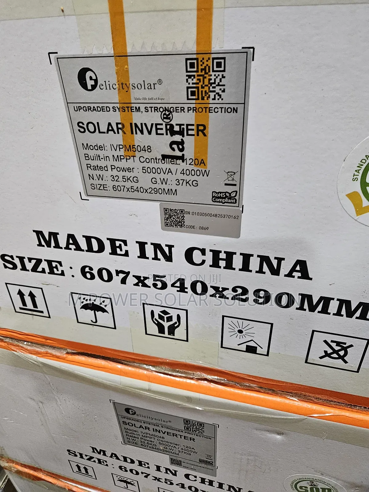 5kva 48v Felicity Hybrid Solar Inverter