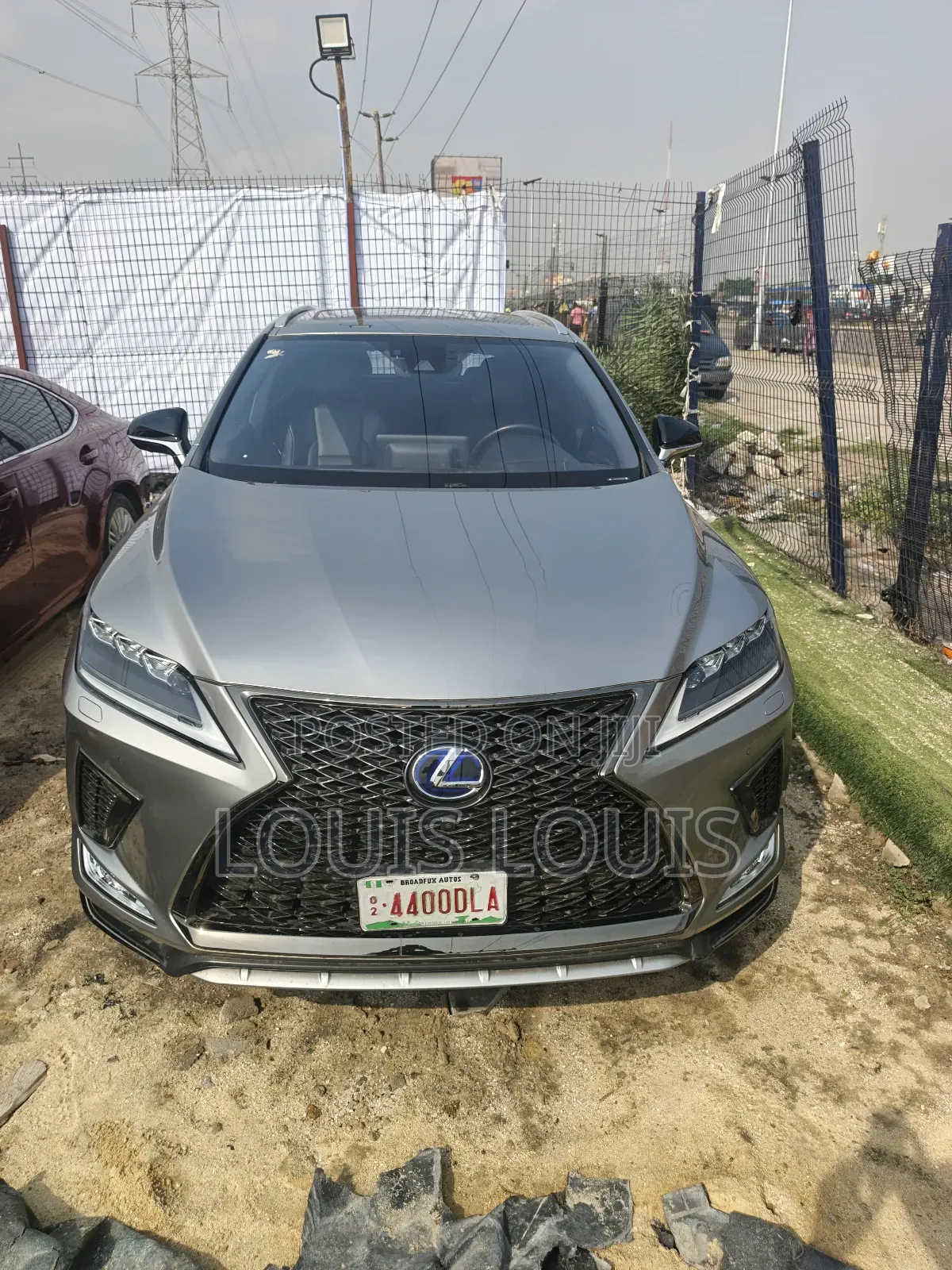 Lexus RX 450h 3.5 Hybrid AWD 2022 Gray