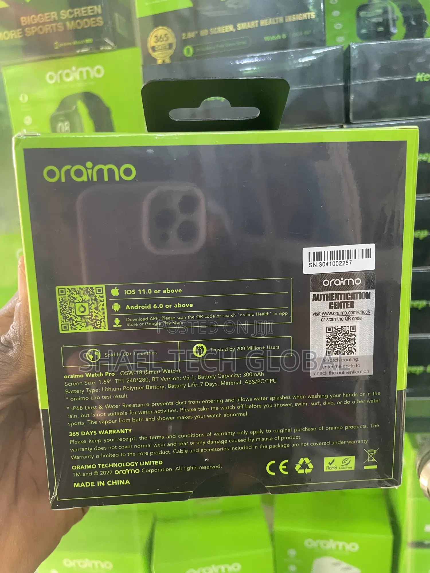 Oraimo Osw 18 Smartwatch