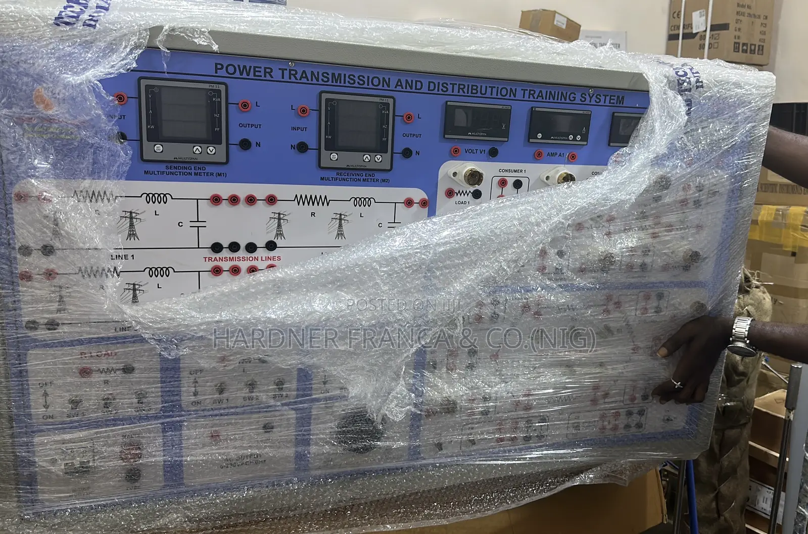 Power Transmission And Distribution Training System