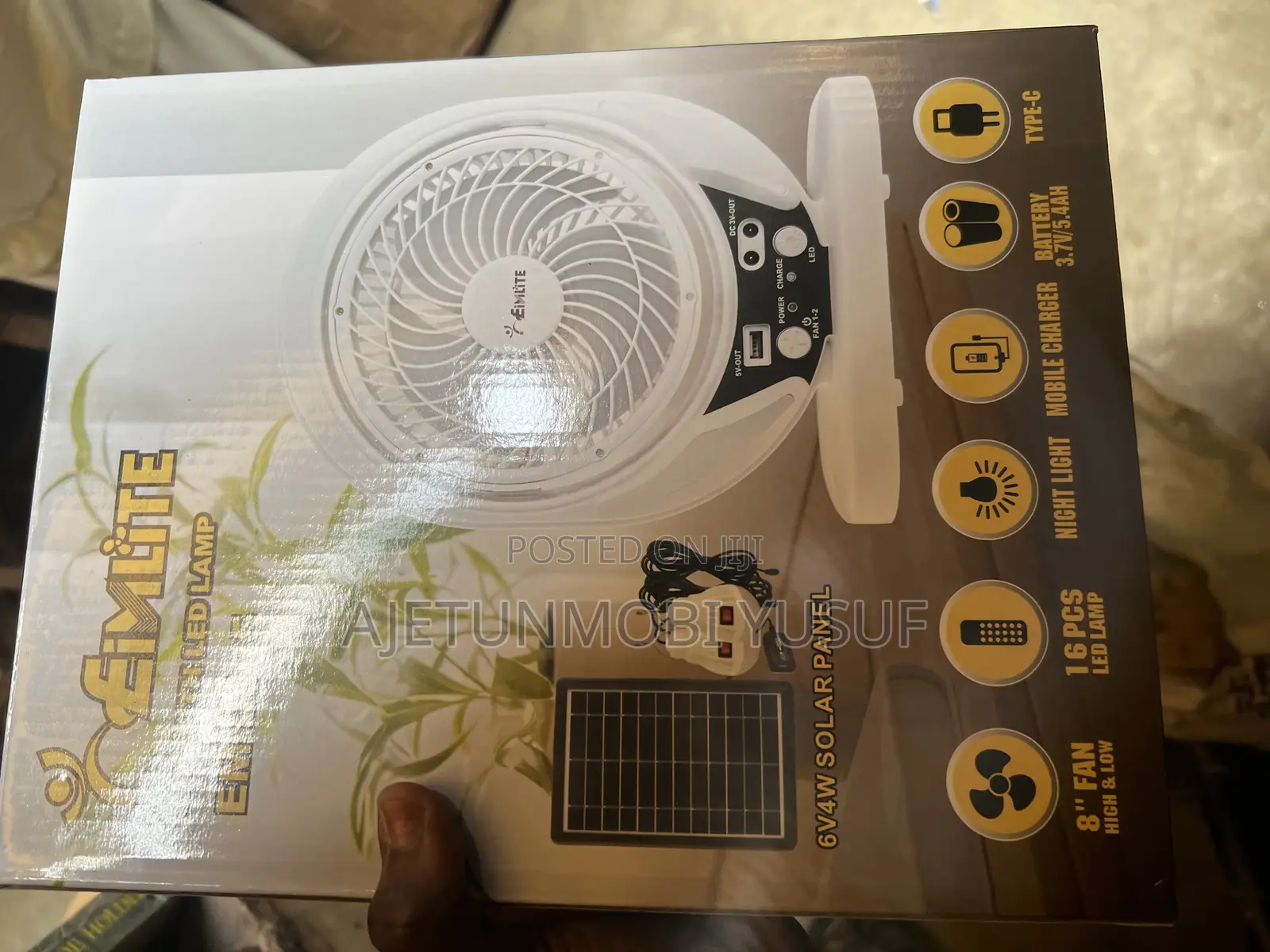 Emlite Fan
