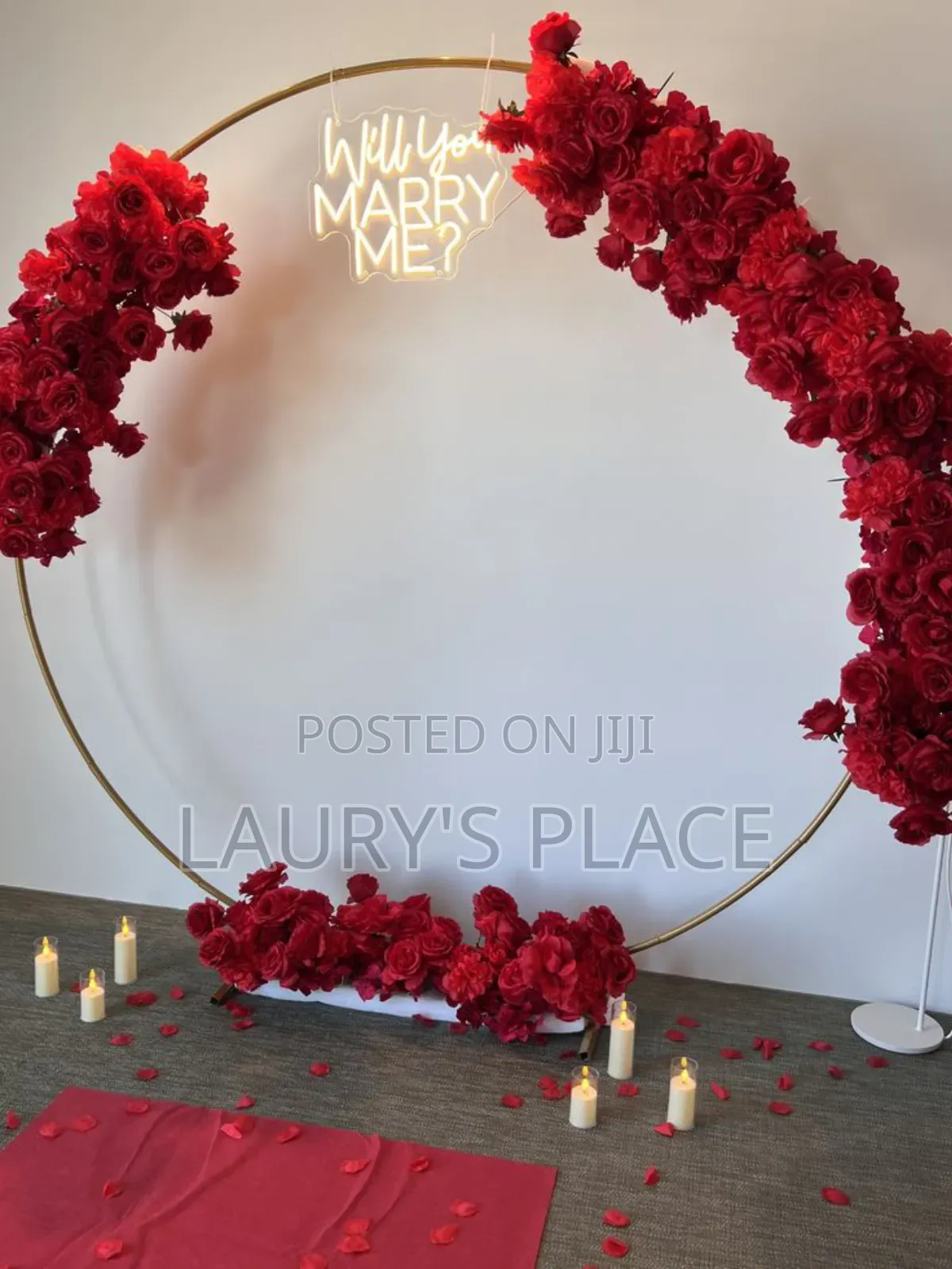 Dreamy Proposal Decorations