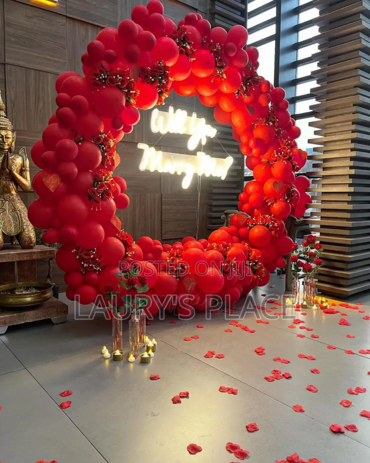 Dreamy Proposal Decorations
