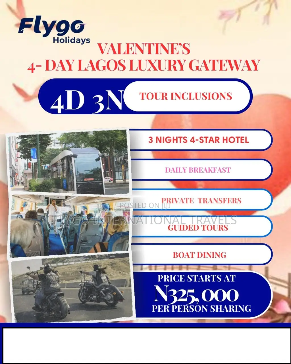 Valentine's 4- Day Lagos Luxury Getaway
