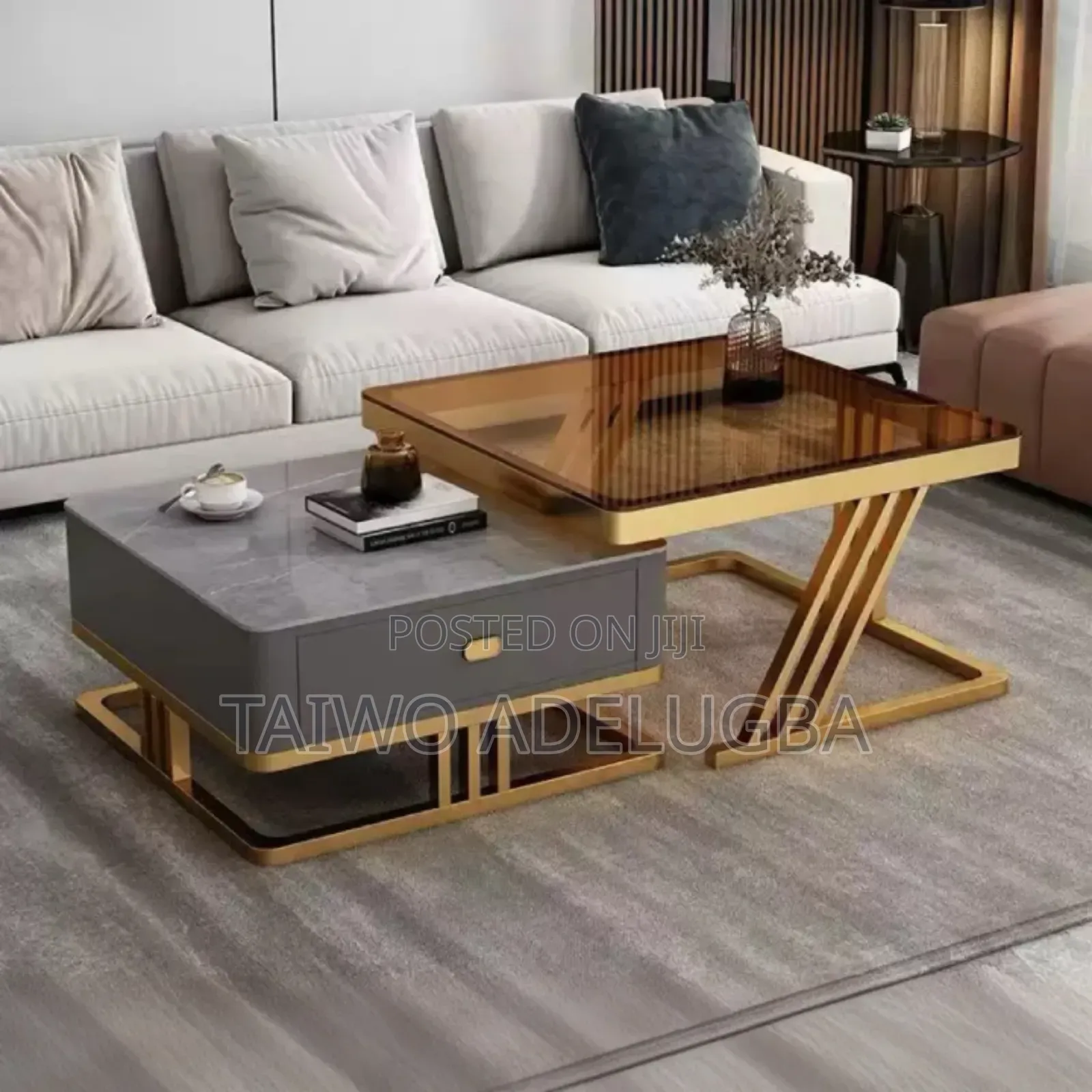 Luxury Rock Slab Centre Table