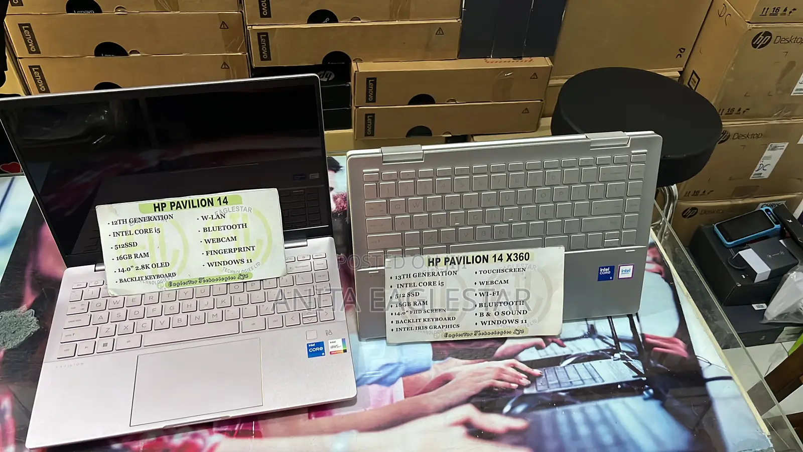 New Laptop HP Pavilion 14 16GB Intel Core i5 SSD 512GB