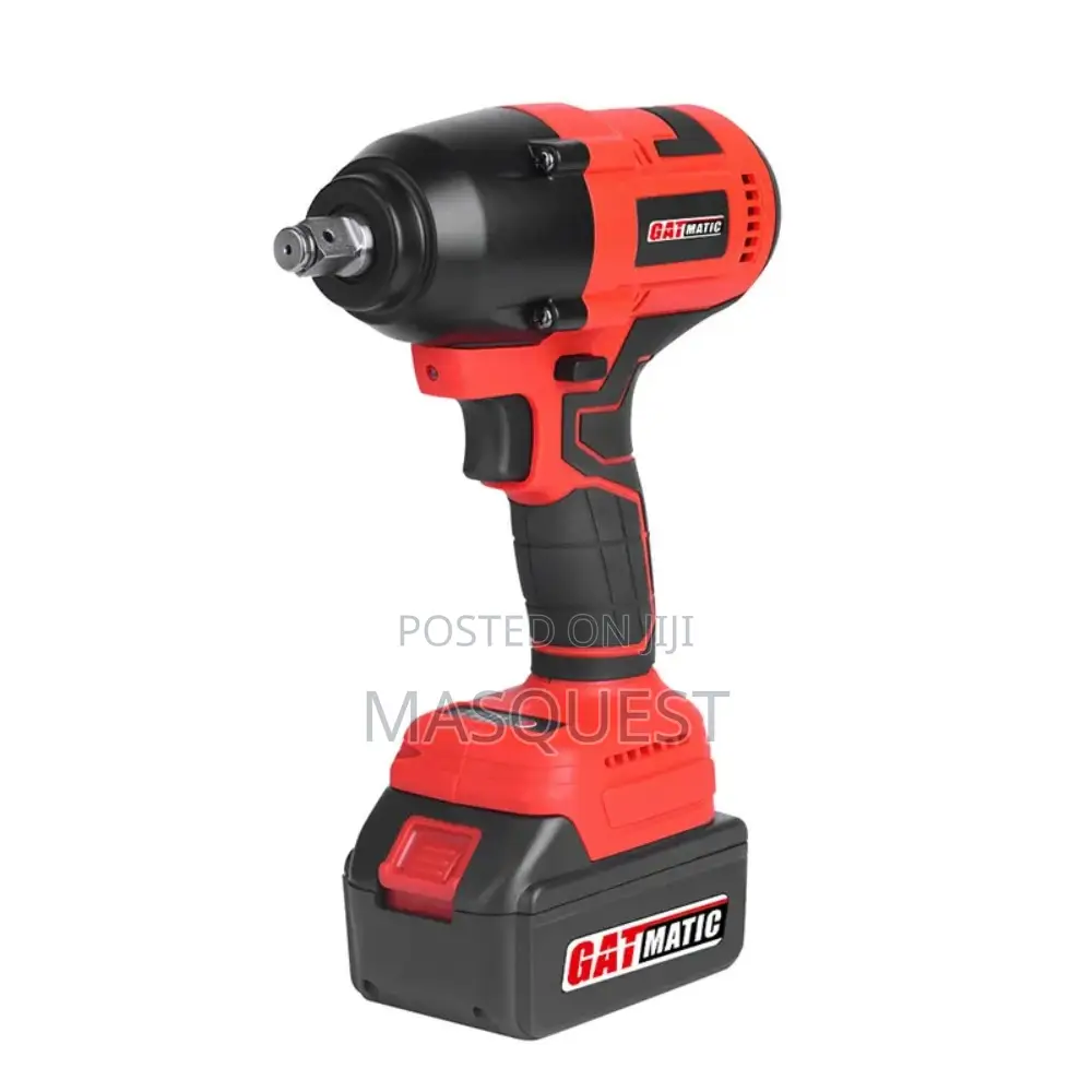 Gatmatic Gew-300 High-Torque Rechargeable 21v Cordless Impact Wrench