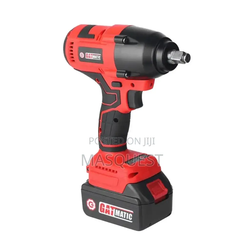 Gatmatic Gew-300 High-Torque Rechargeable 21v Cordless Impact Wrench