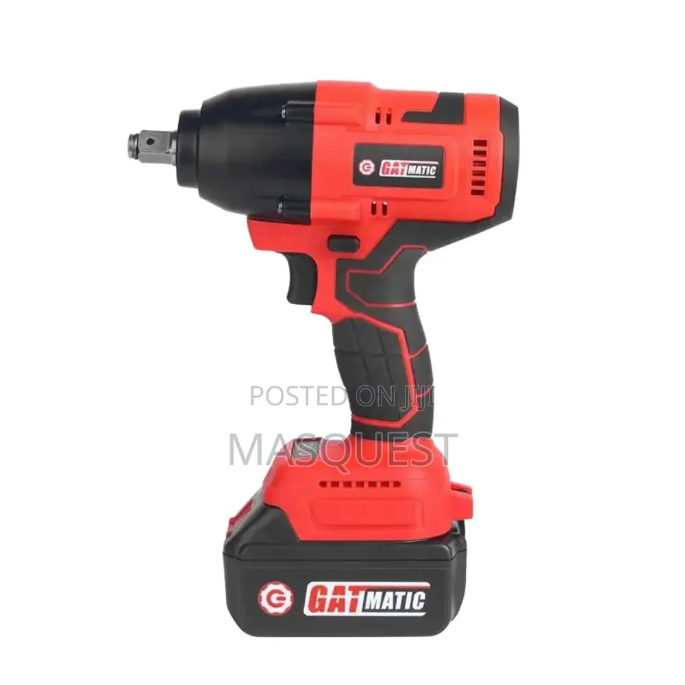 Gatmatic Gew-300 High-Torque Rechargeable 21v Cordless Impact Wrench