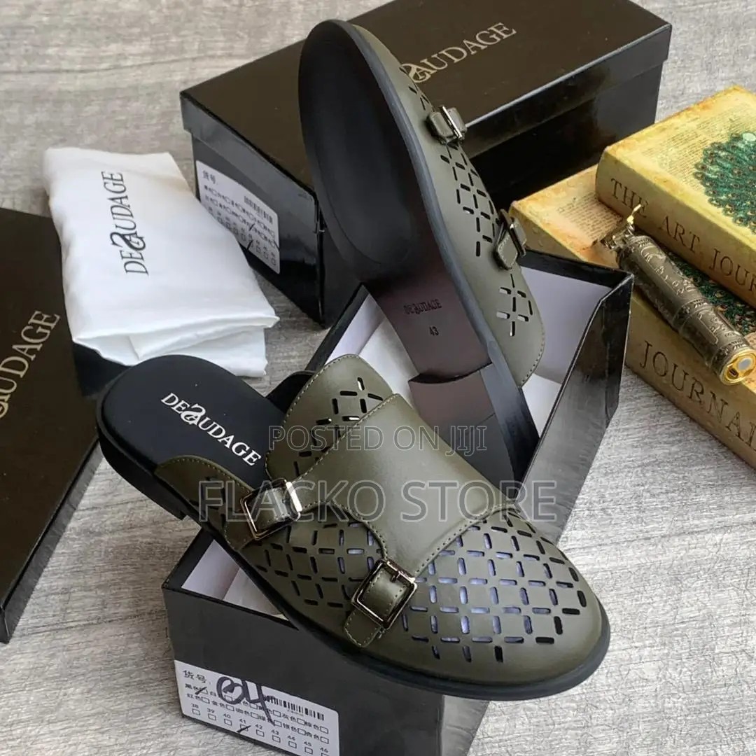 Original Desaudage Leather Half Shoes