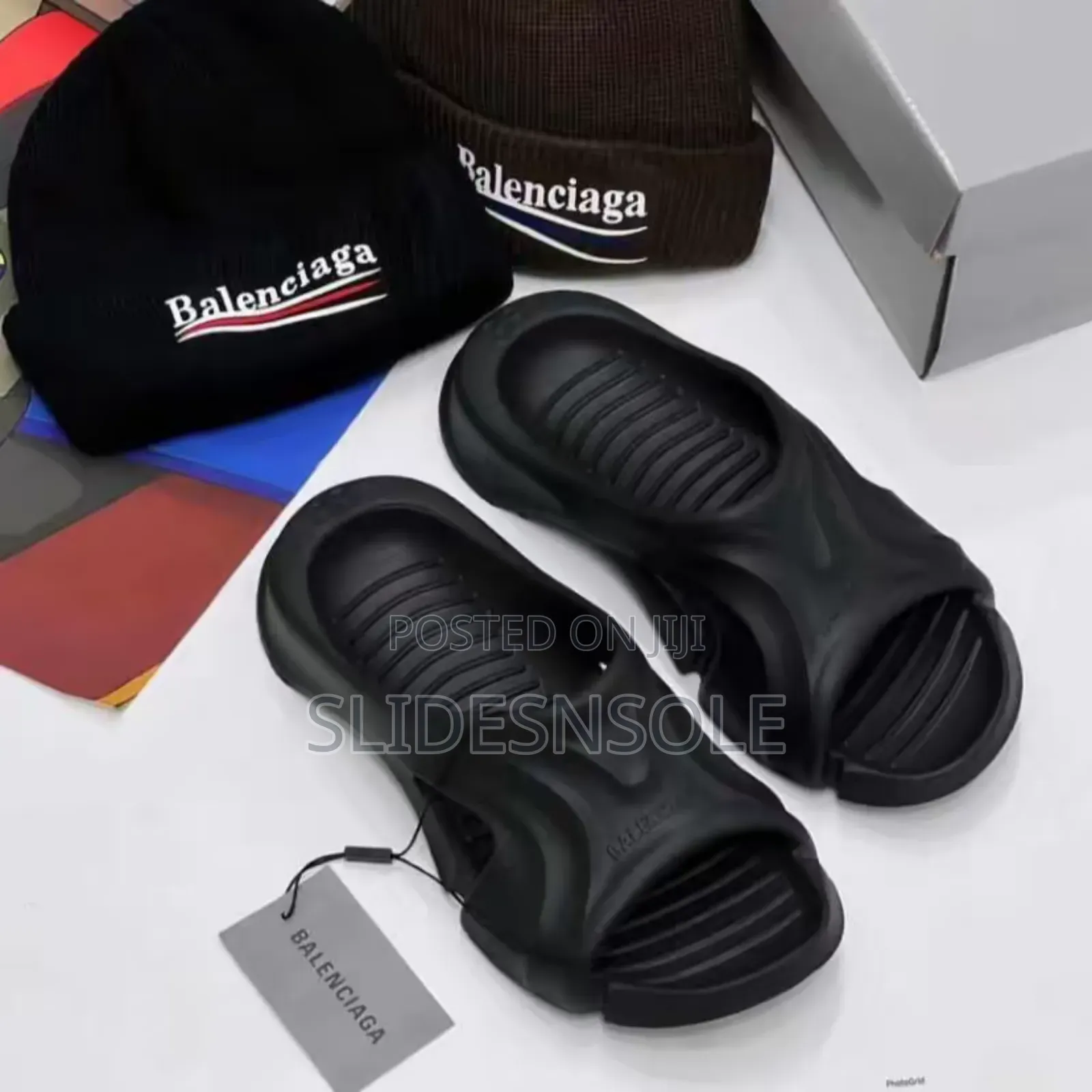 Balenciaga Mold Slide Sandals – Unisex Casual Slides