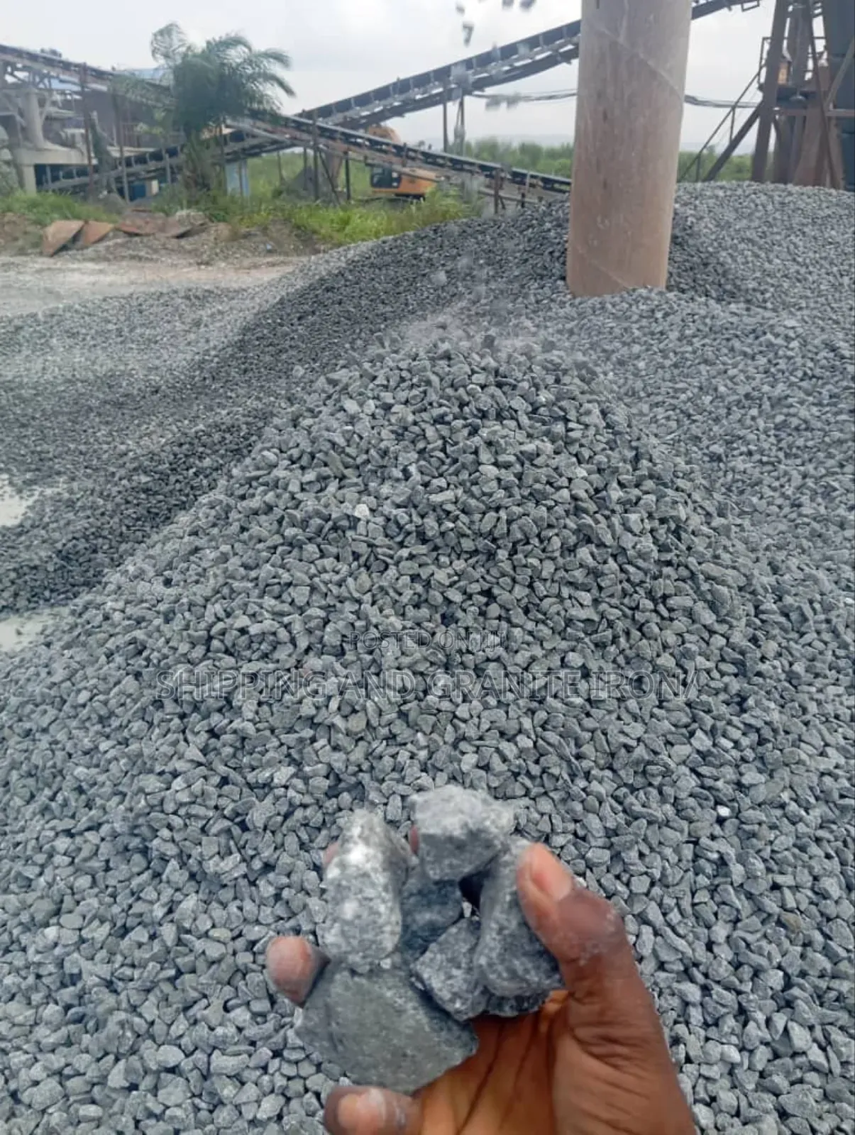 Bulk Delivery of Shipping and Granite