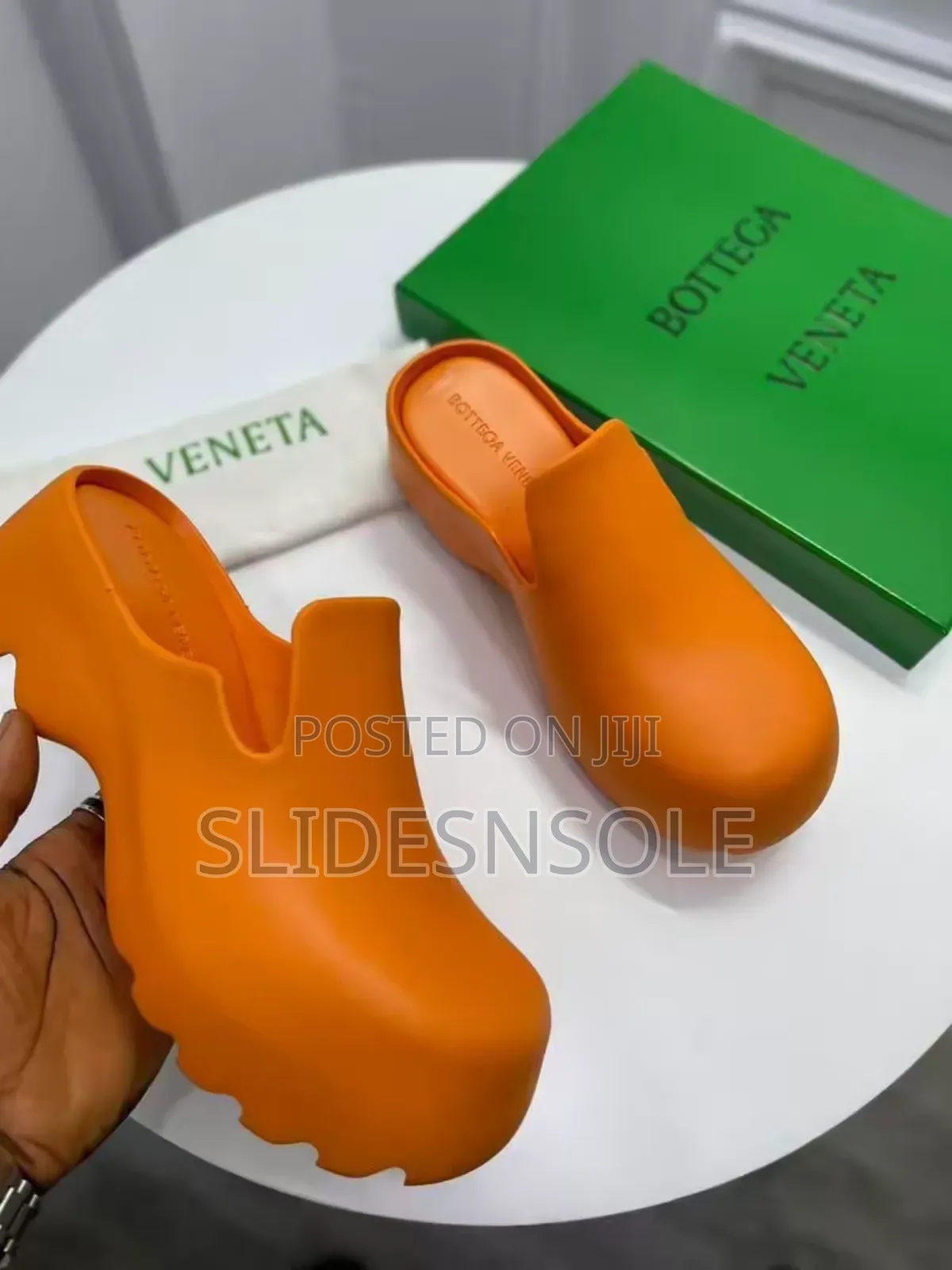 Bottega Veneta Black Rubber Flash Clogs – Luxury Comfort Footwear