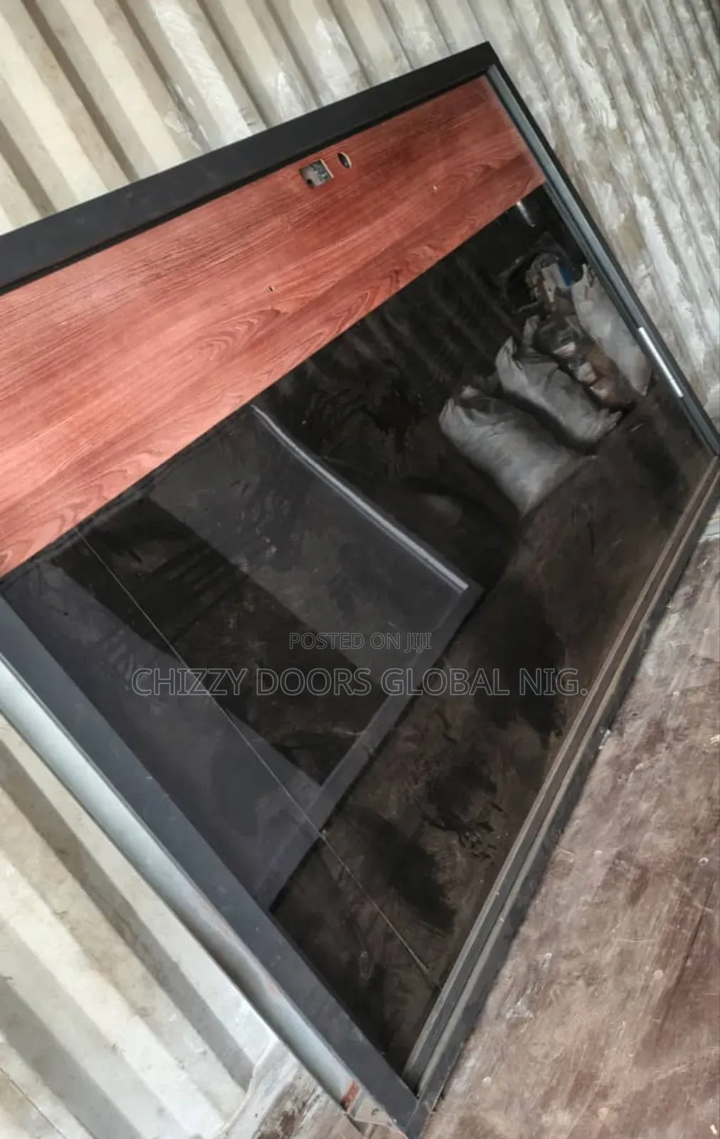 Quality Turkey Standard Pivot Door Full Gauge 100mm 5ft by 9ft