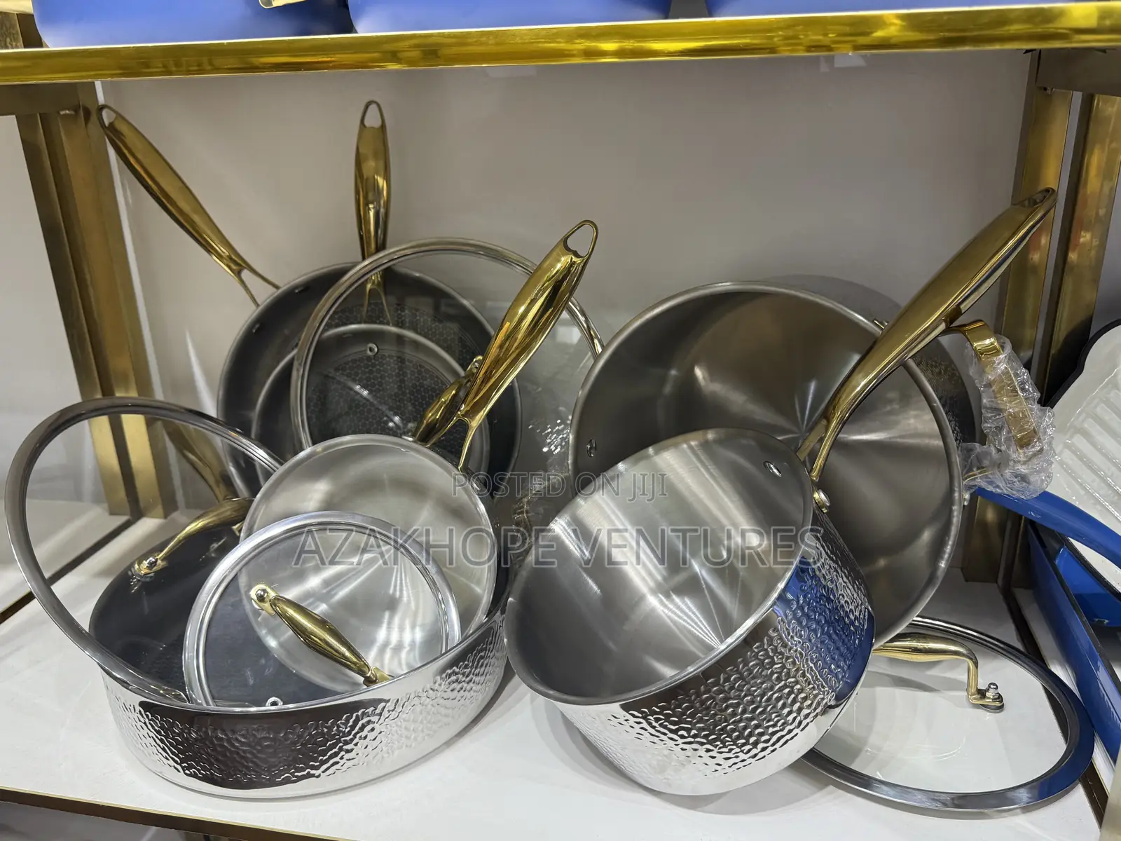 6-in-1 Stainless Steel Pot Set