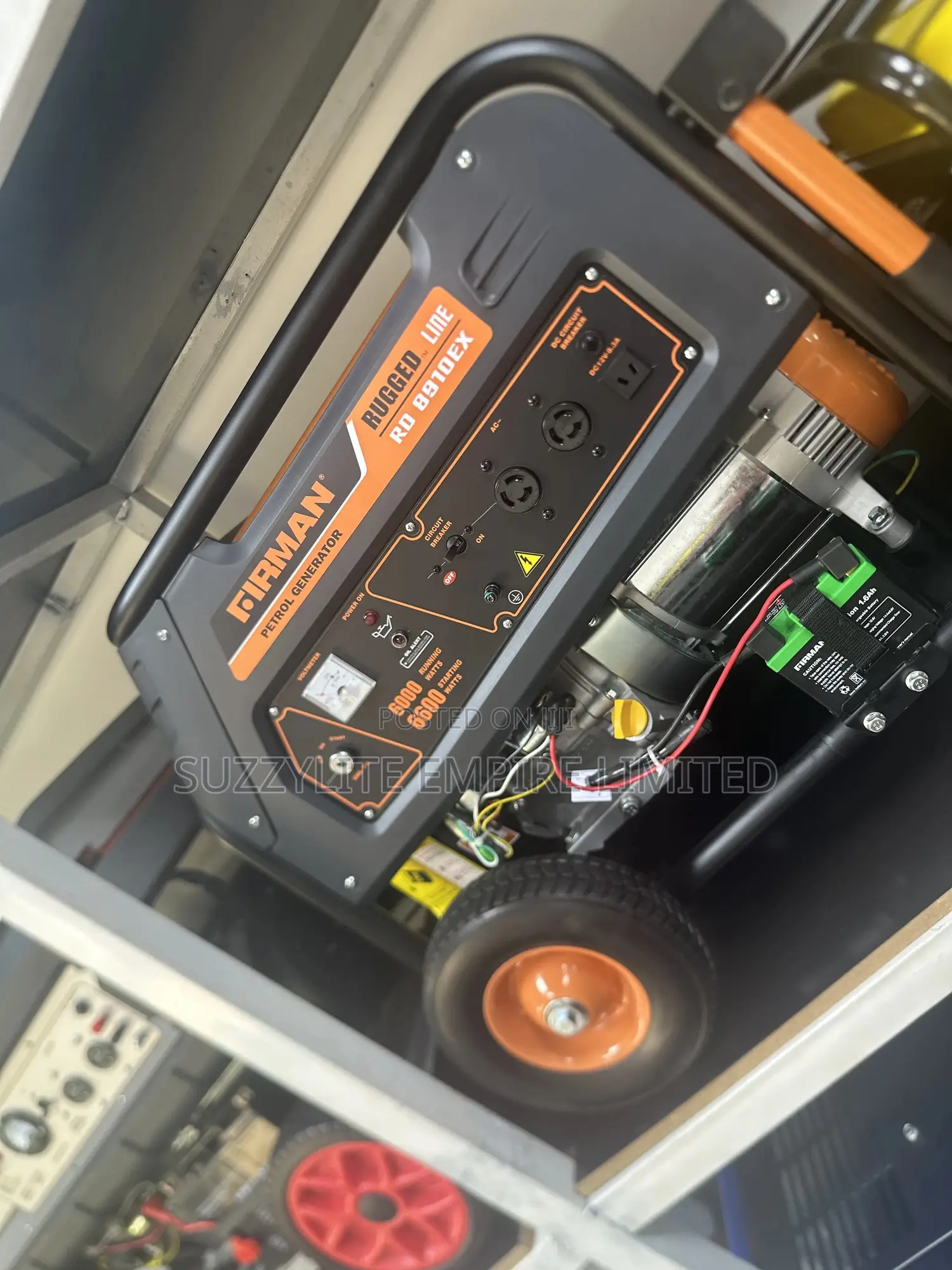 Rugged Firman 7.5kva Generator Rd-8915ex