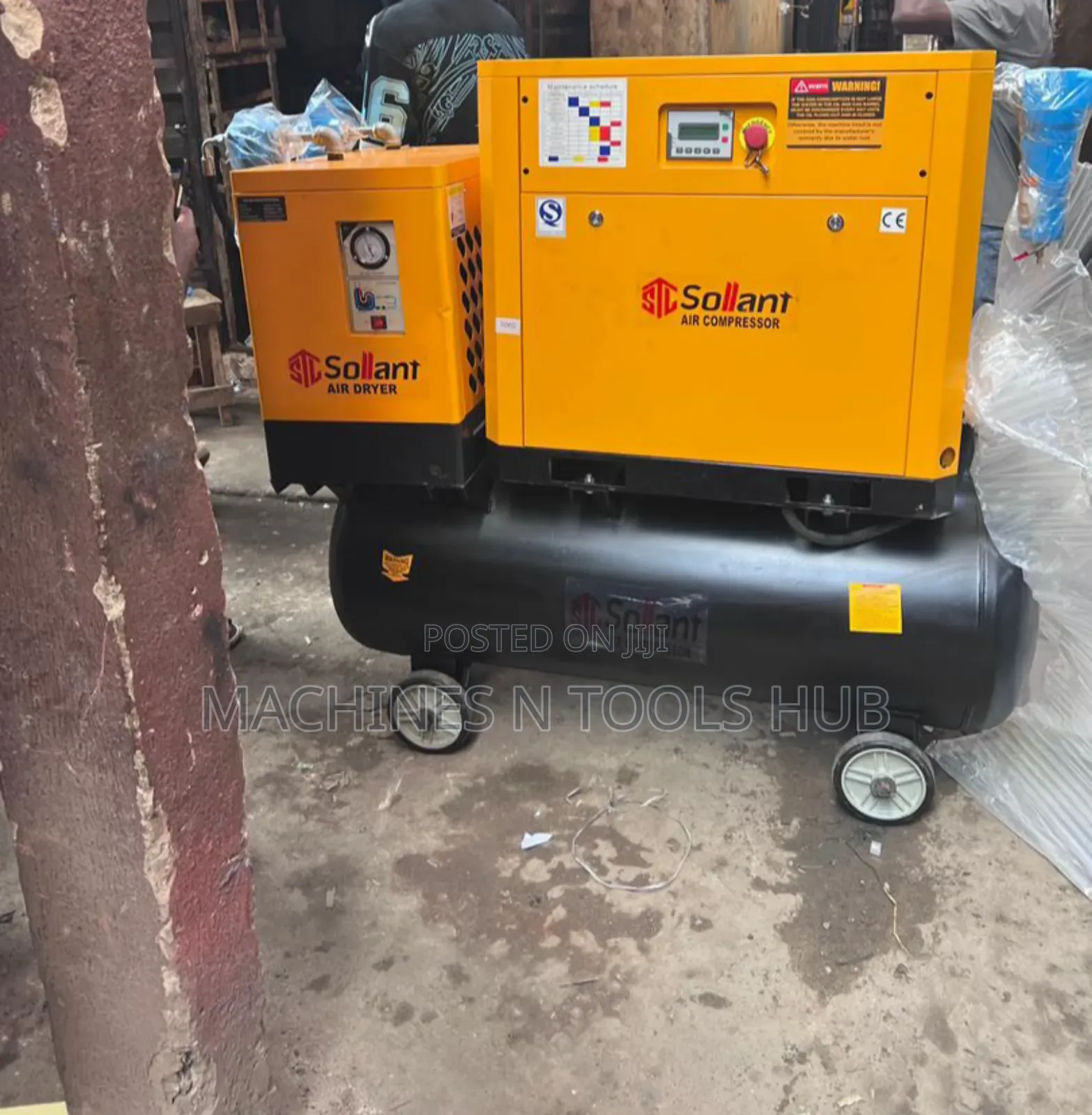 Sollant Sp-ida Screw Air Compressor 10hp