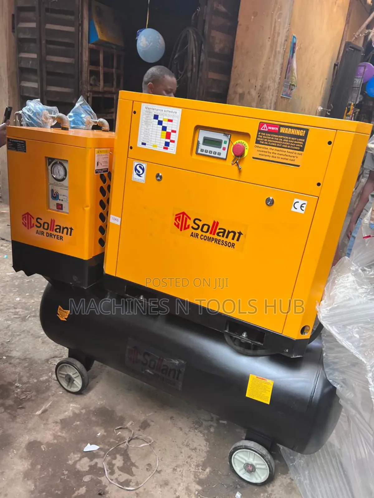 Sollant Sp-ida Screw Air Compressor 10hp